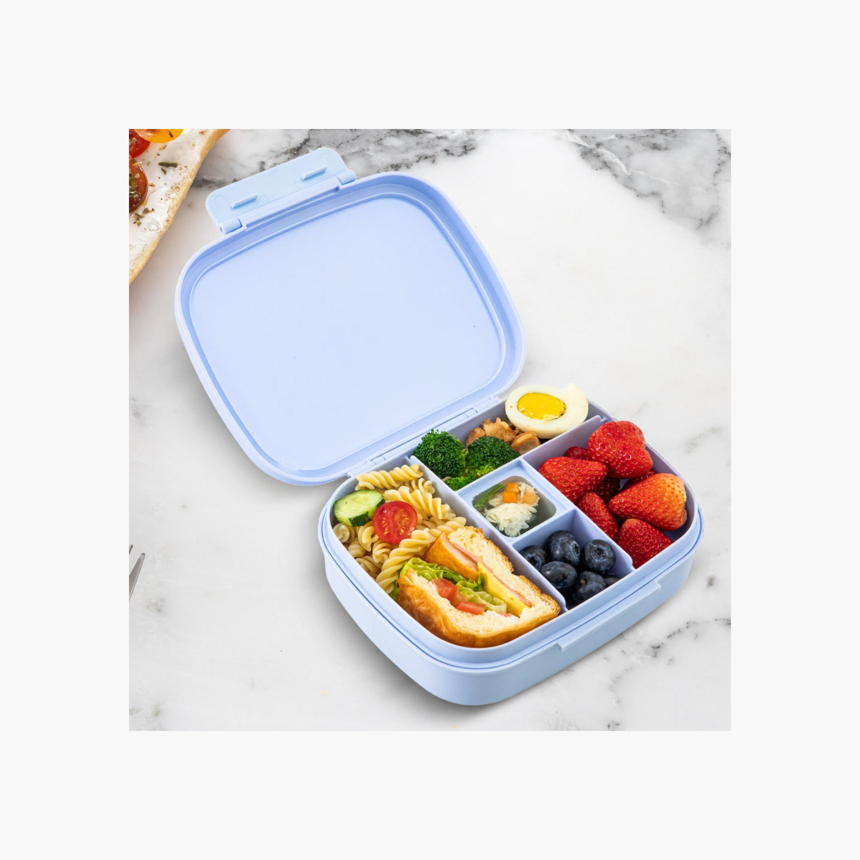 علبة غداء بينتو من هايدروبرو بخمسة أقسام، سعة 1100 مل-school-lunchessentials-lunchboxes-image-2