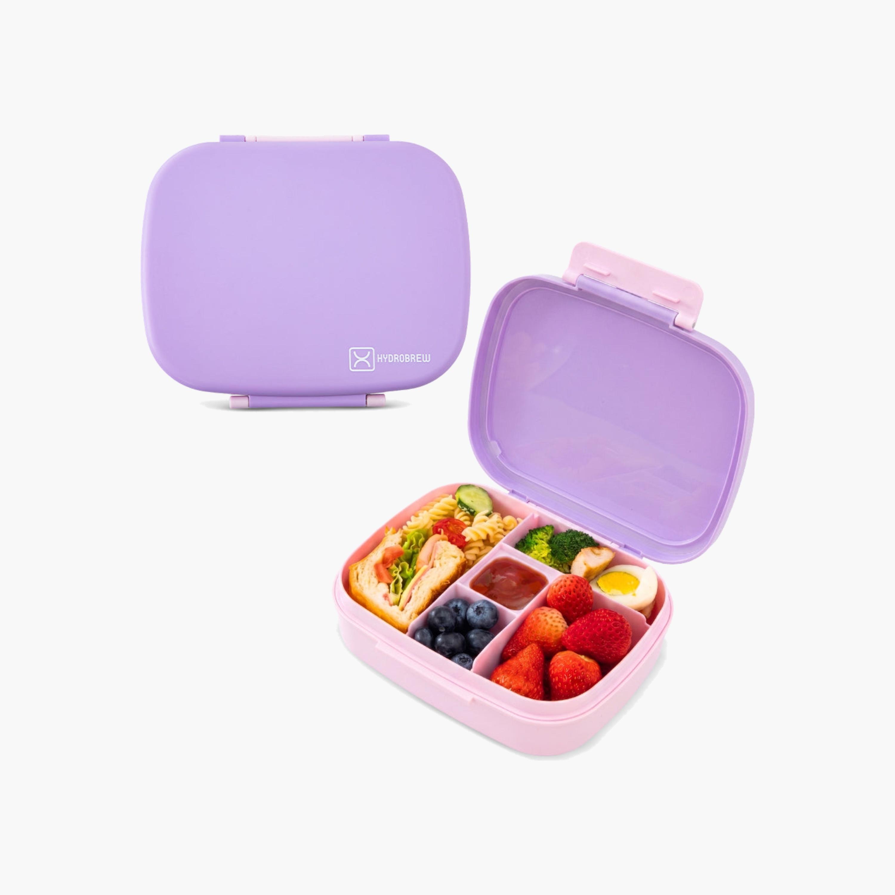 علبة غداء بينتو من هايدروبرو بخمسة أقسام، سعة 1100 مل-school-lunchessentials-lunchboxes-image-1
