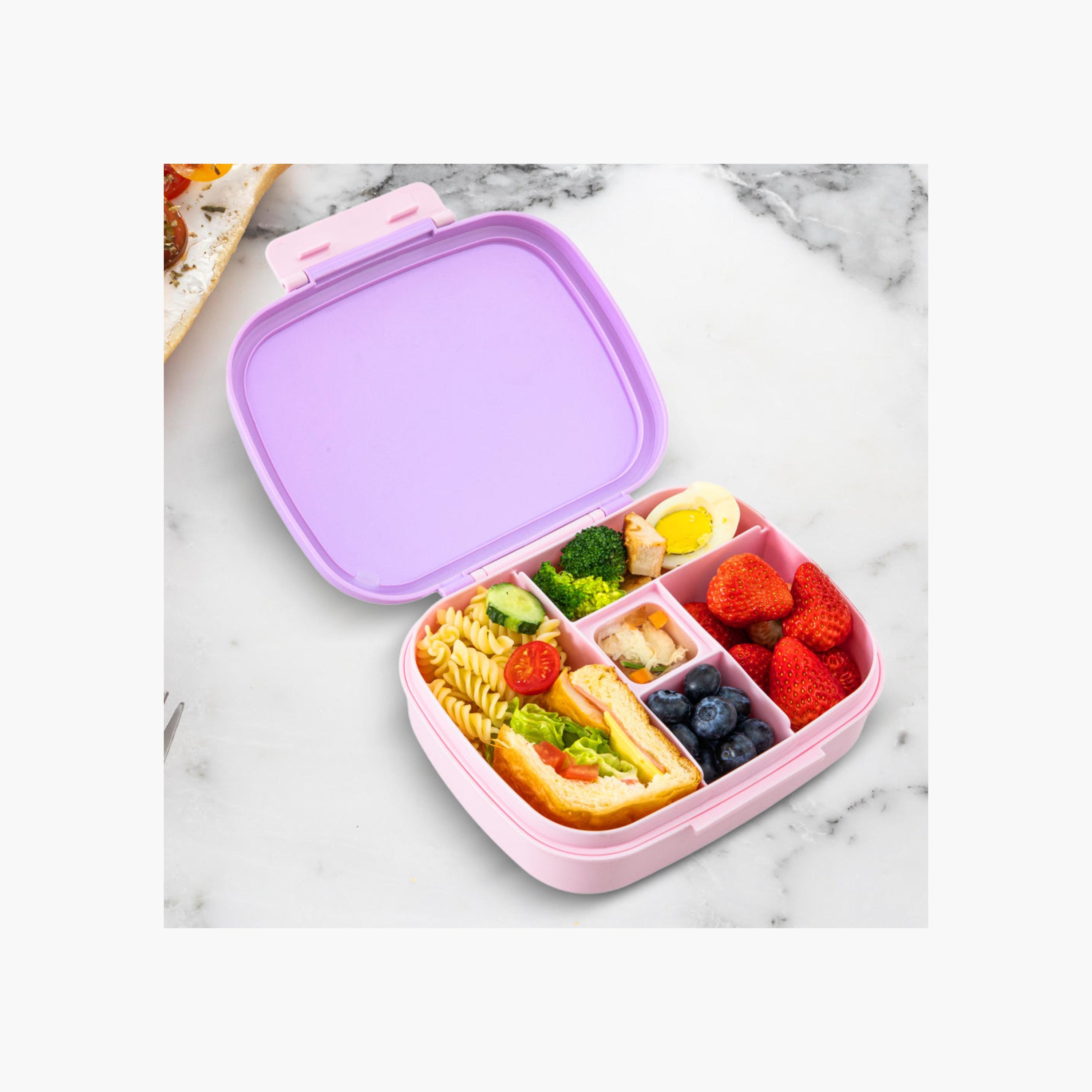 علبة غداء بينتو من هايدروبرو بخمسة أقسام، سعة 1100 مل-school-lunchessentials-lunchboxes-image-4