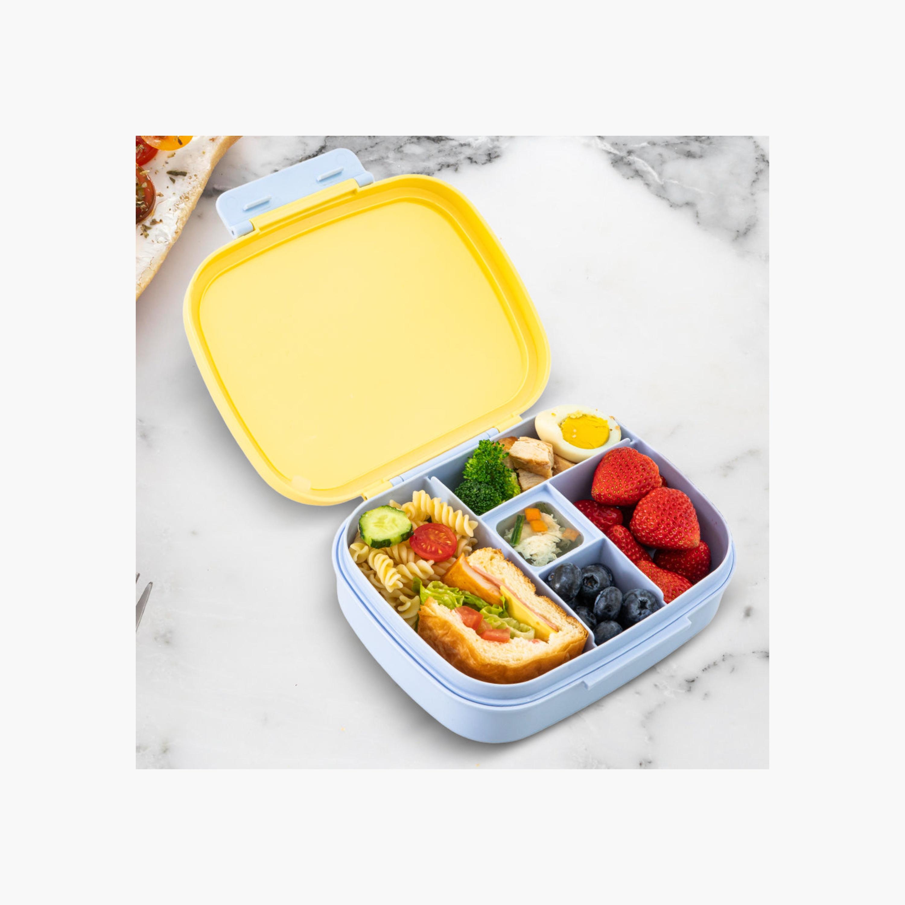 علبة غداء بينتو من هايدروبرو بخمسة أقسام، سعة 1100 مل-school-lunchessentials-lunchboxes-image-6