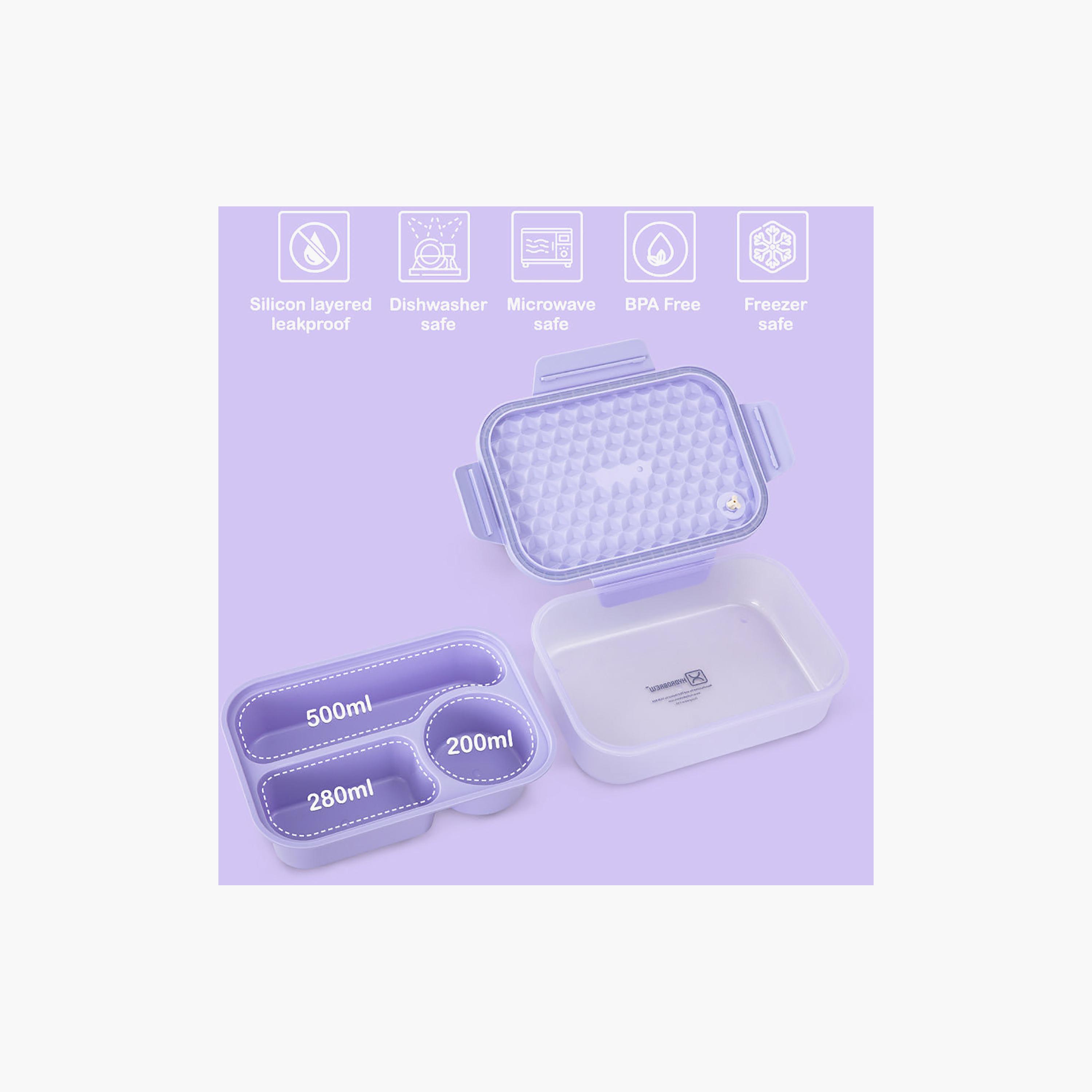 علبة غداء بينتو من هيدروبرو سمارت سيرف سعة 980 مل-school-lunchessentials-lunchboxes-image-4