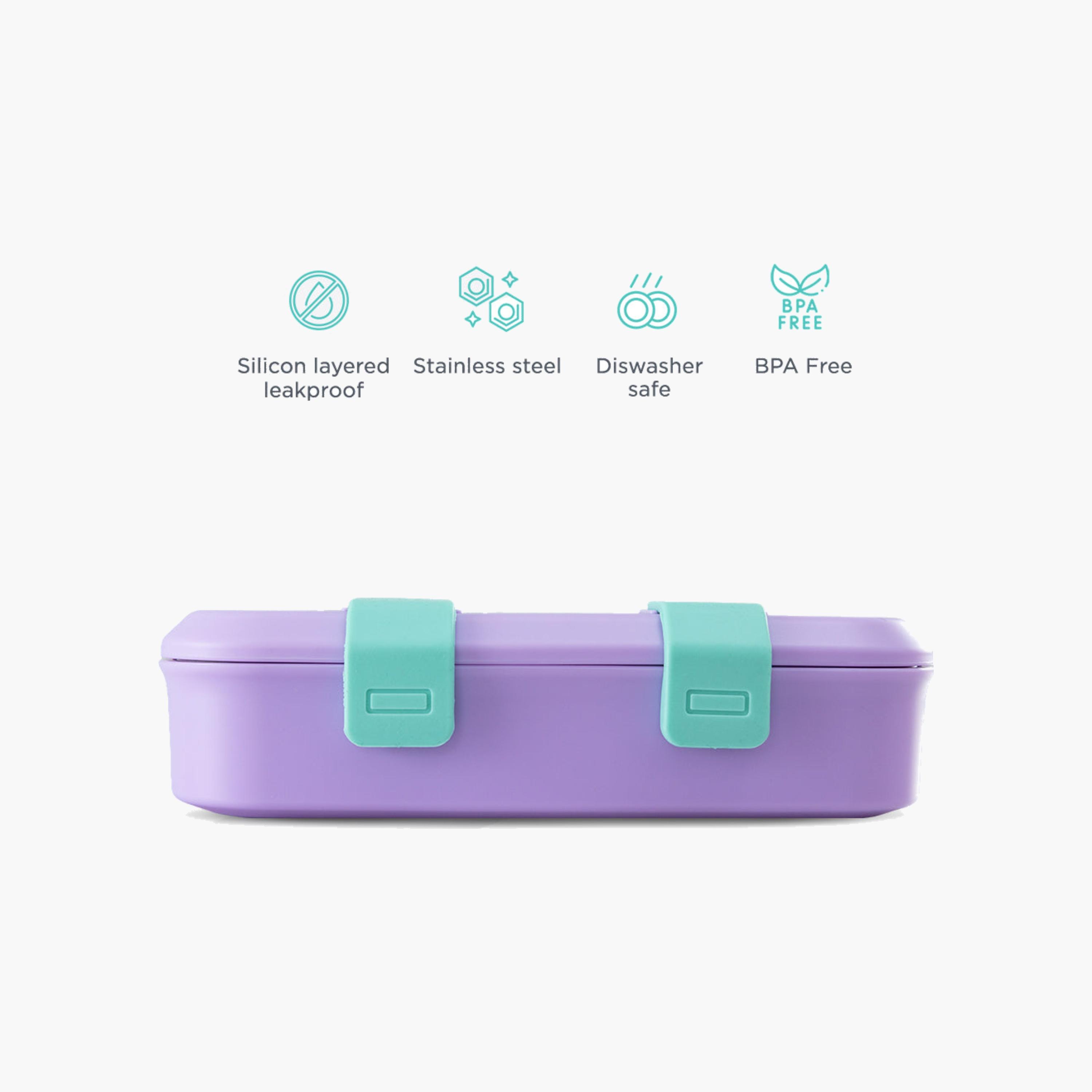علبة غداء بينتو من الفولاذ المقاوم للصدأ من هيدروبرو، ذات حجرتين-school-lunchessentials-lunchboxes-image-4