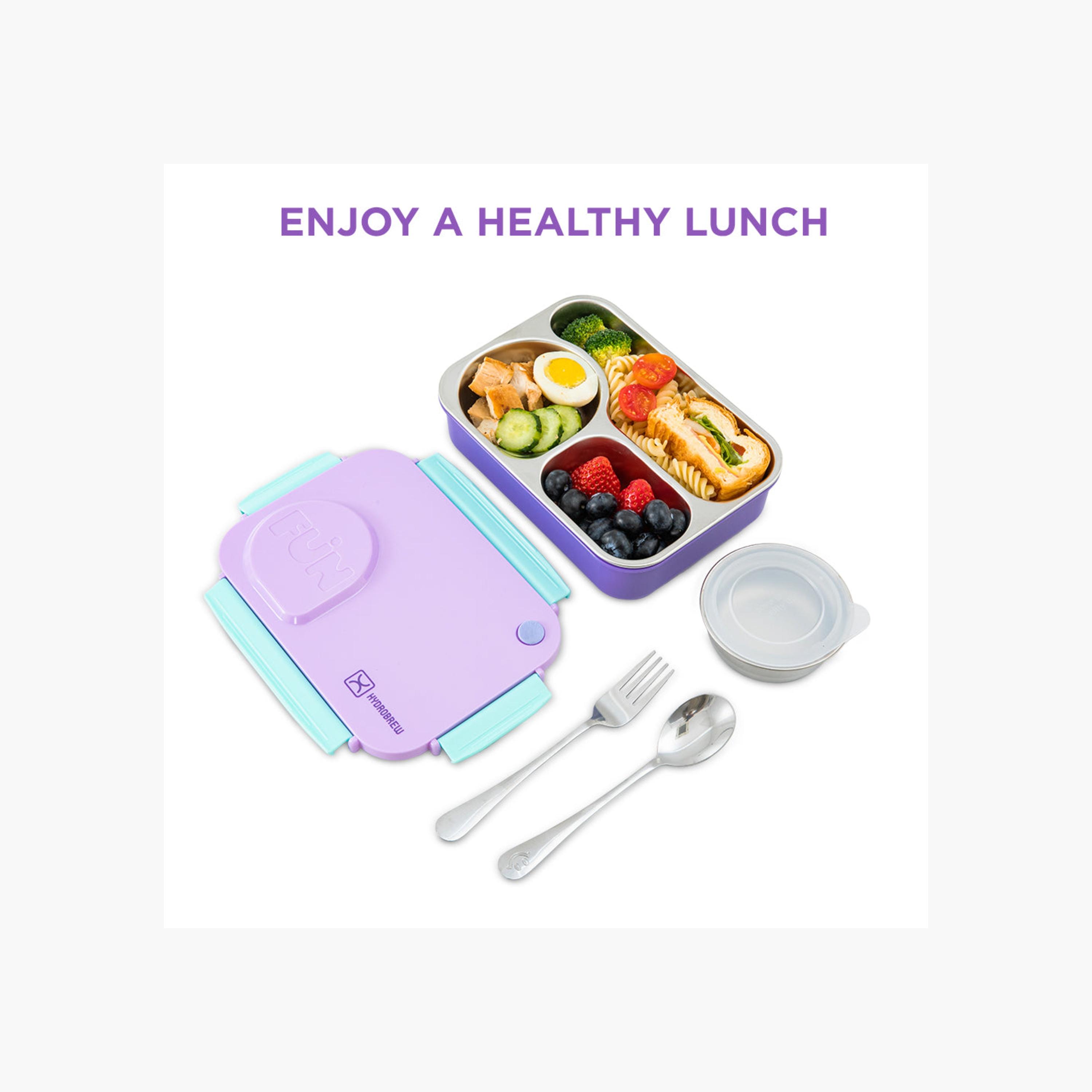طقم علب غداء من الفولاذ المقاوم للصدأ من هيدروبرو-school-lunchessentials-lunchboxes-image-4