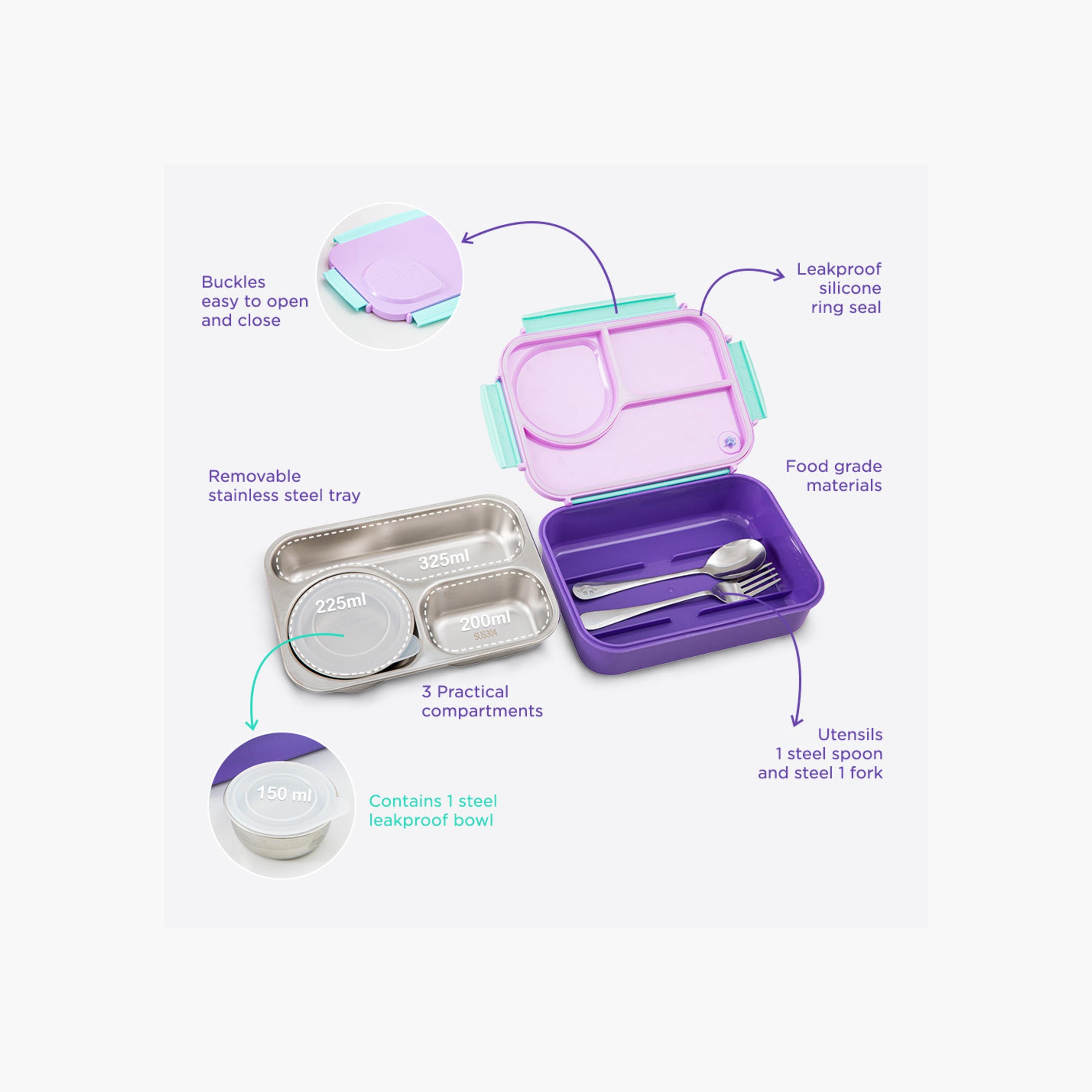 طقم علب غداء من الفولاذ المقاوم للصدأ من هيدروبرو-school-lunchessentials-lunchboxes-image-5
