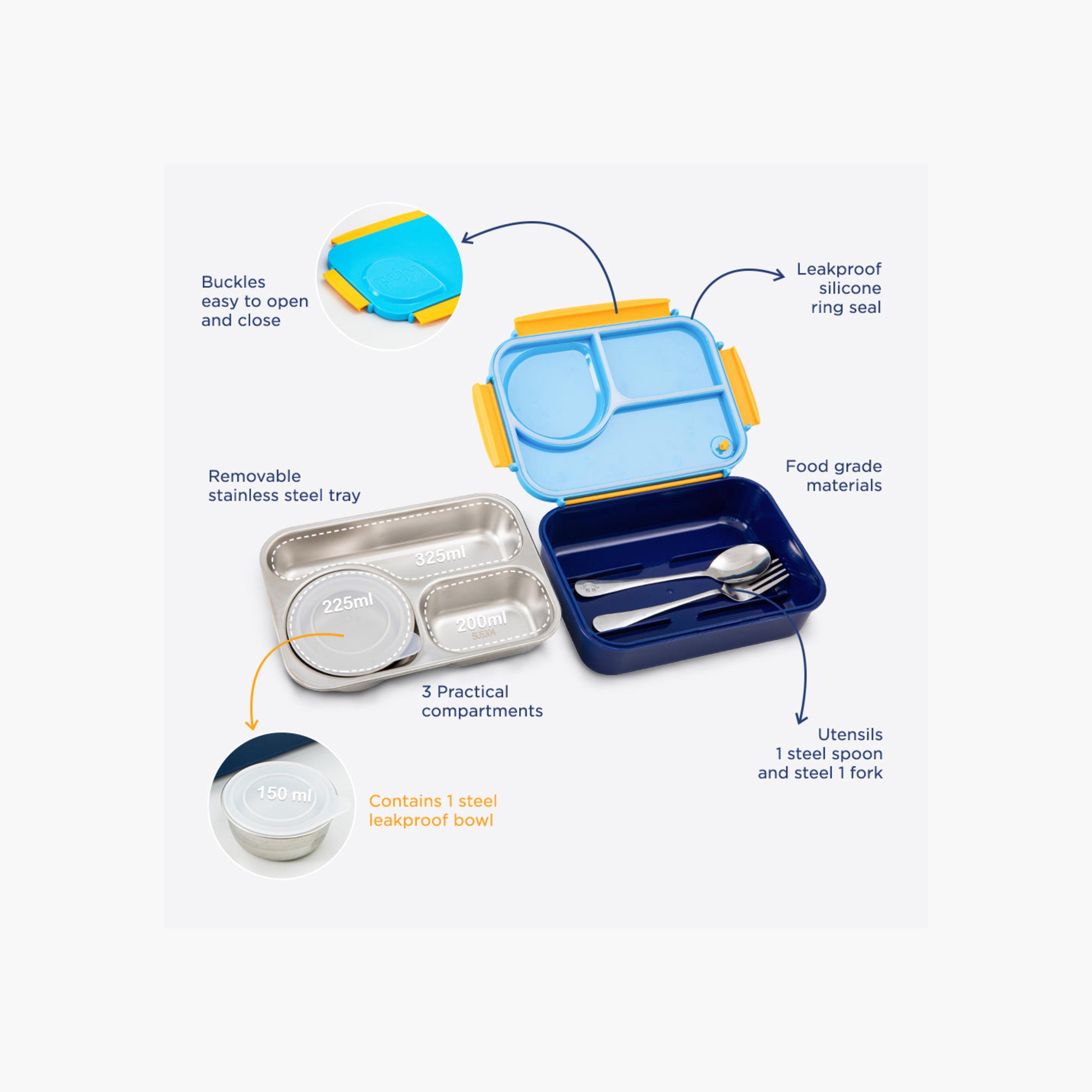 طقم علب غداء من الفولاذ المقاوم للصدأ من هيدروبرو-school-lunchessentials-lunchboxes-image-2