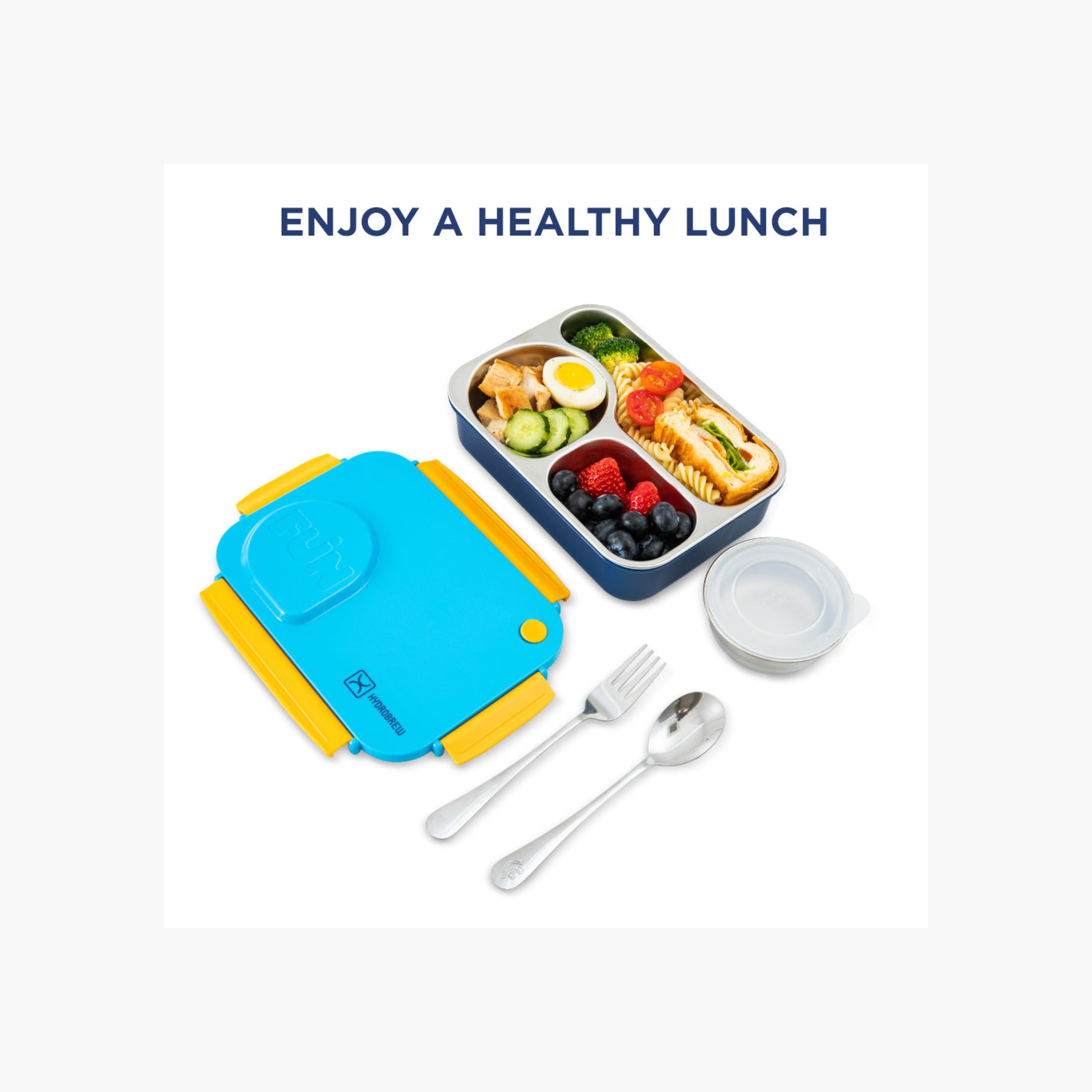 طقم علب غداء من الفولاذ المقاوم للصدأ من هيدروبرو-school-lunchessentials-lunchboxes-image-6