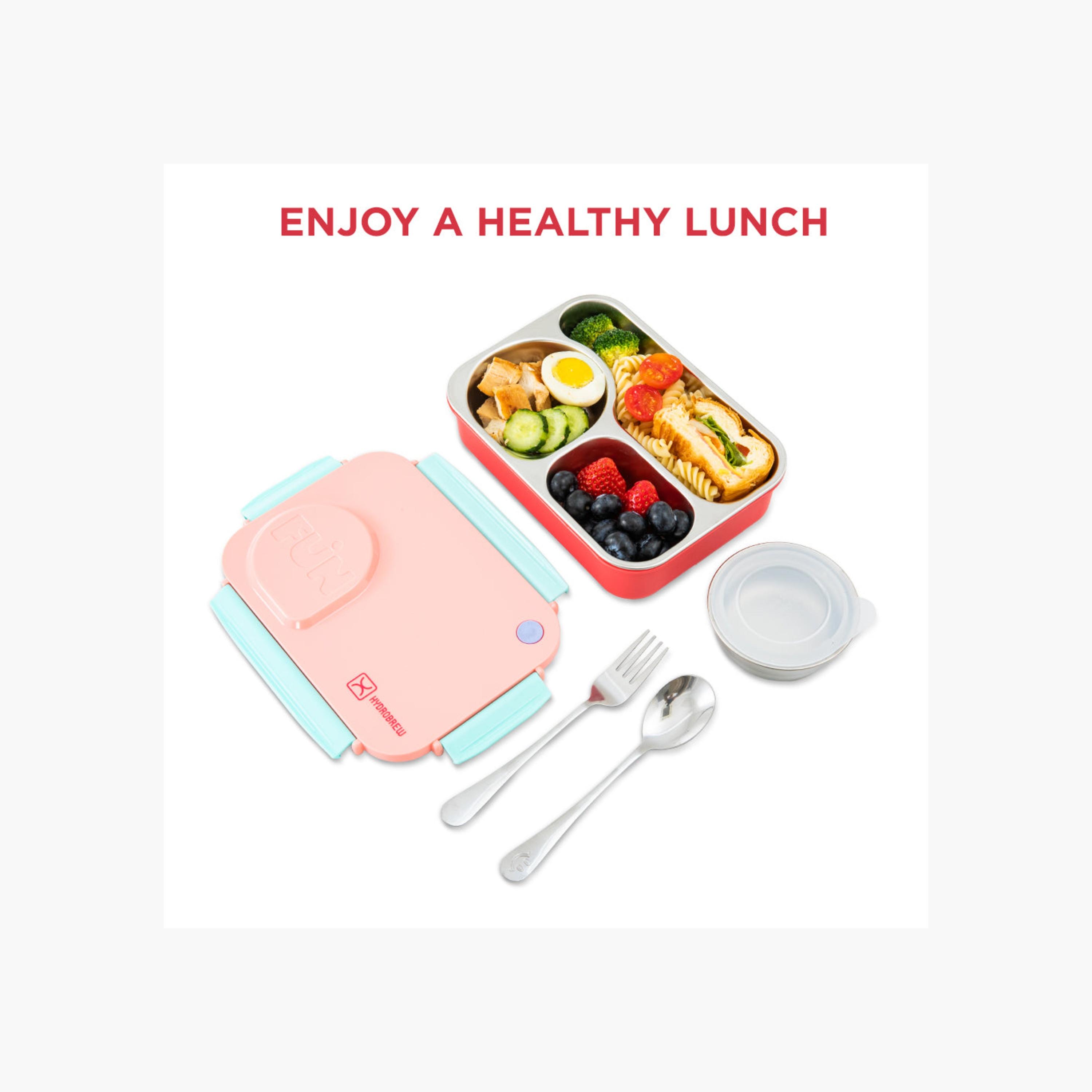 طقم علب غداء من الفولاذ المقاوم للصدأ من هيدروبرو-school-lunchessentials-lunchboxes-image-4