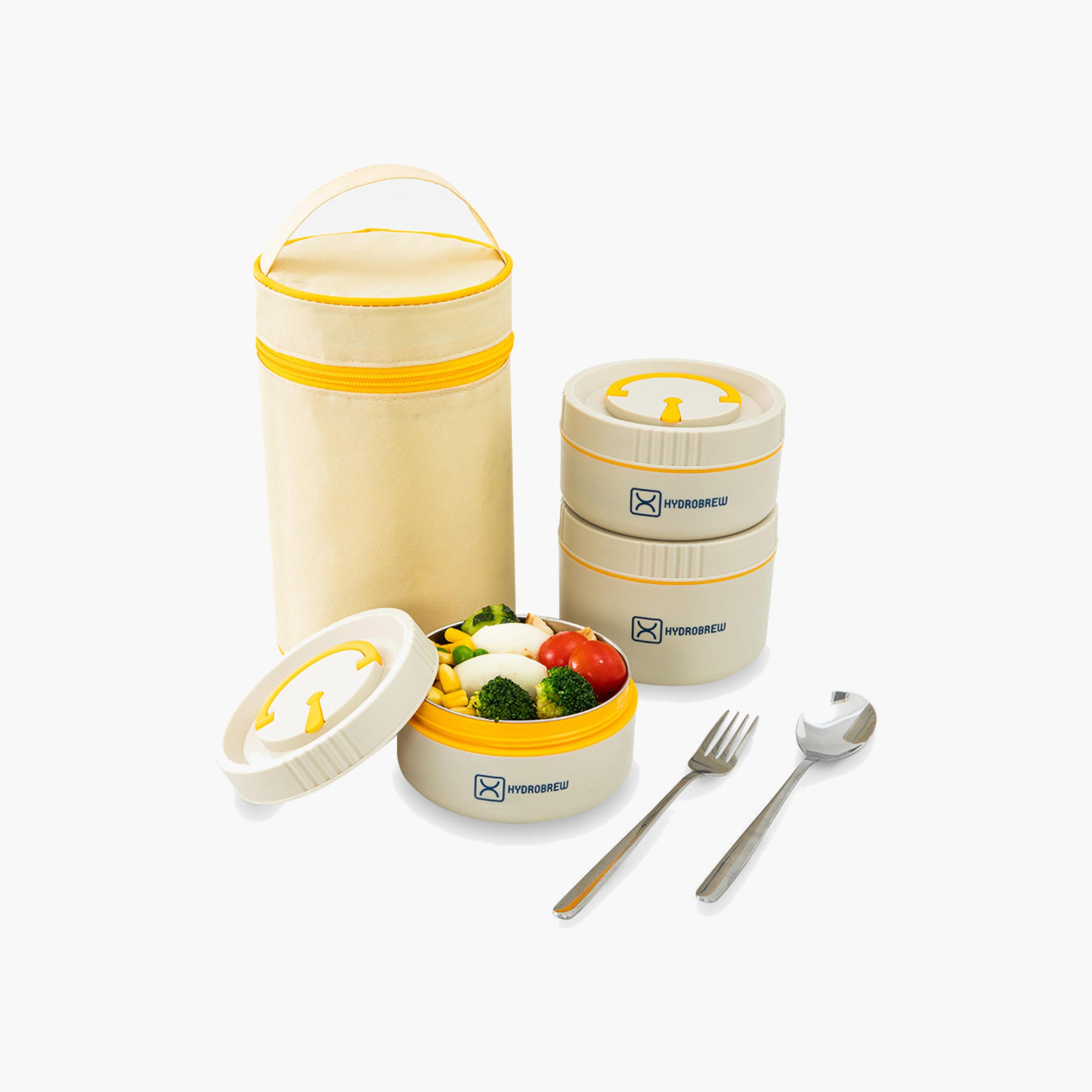 طقم علب غداء ثلاثية معزولة من هيدروبرو-school-lunchessentials-lunchboxes-image-2