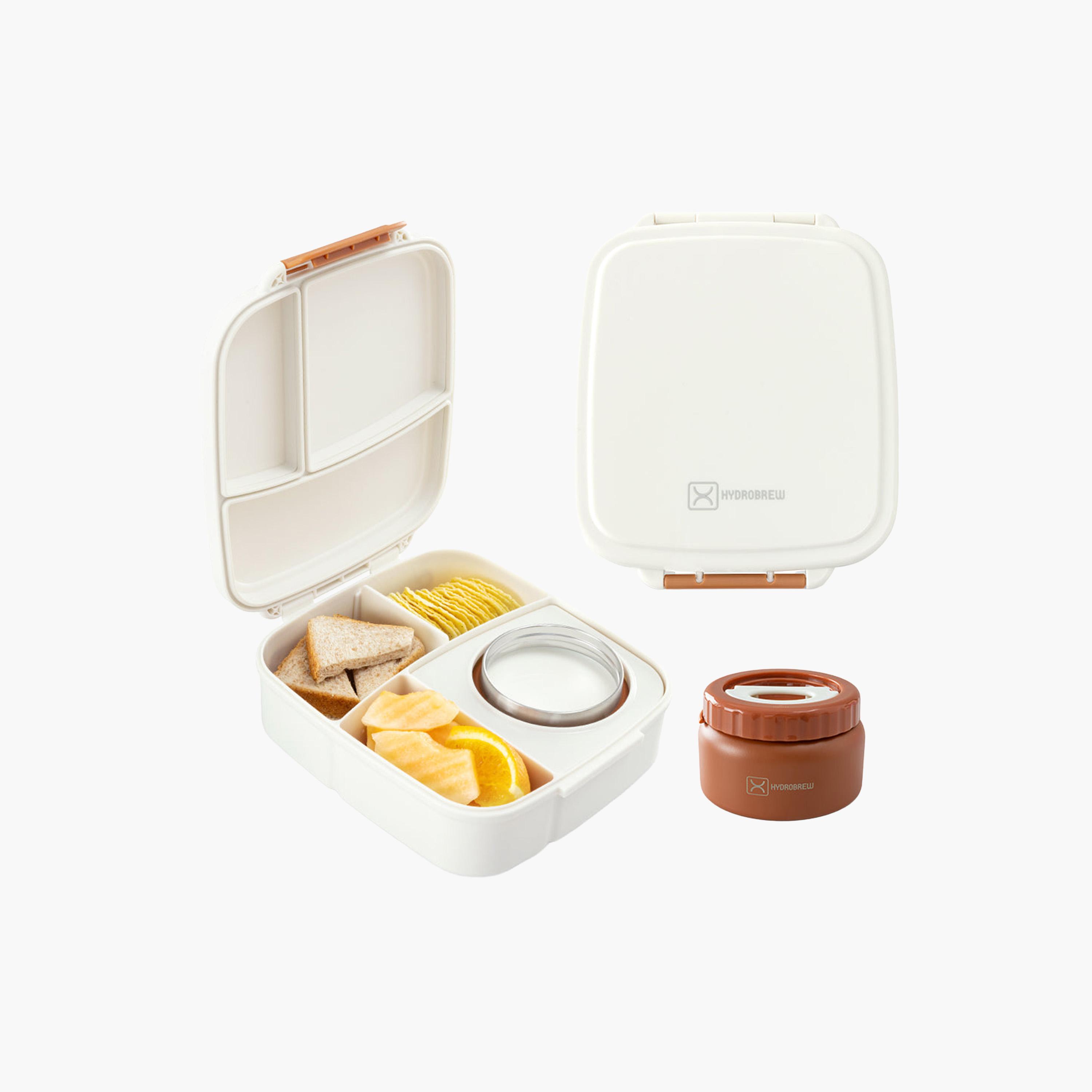 علبة غداء هايدروبرو ميجا فليكس بينتو مع زجاجة ماء معزولة مزودة بمفتاح للشرب-school-lunchessentials-lunchboxes-image-1