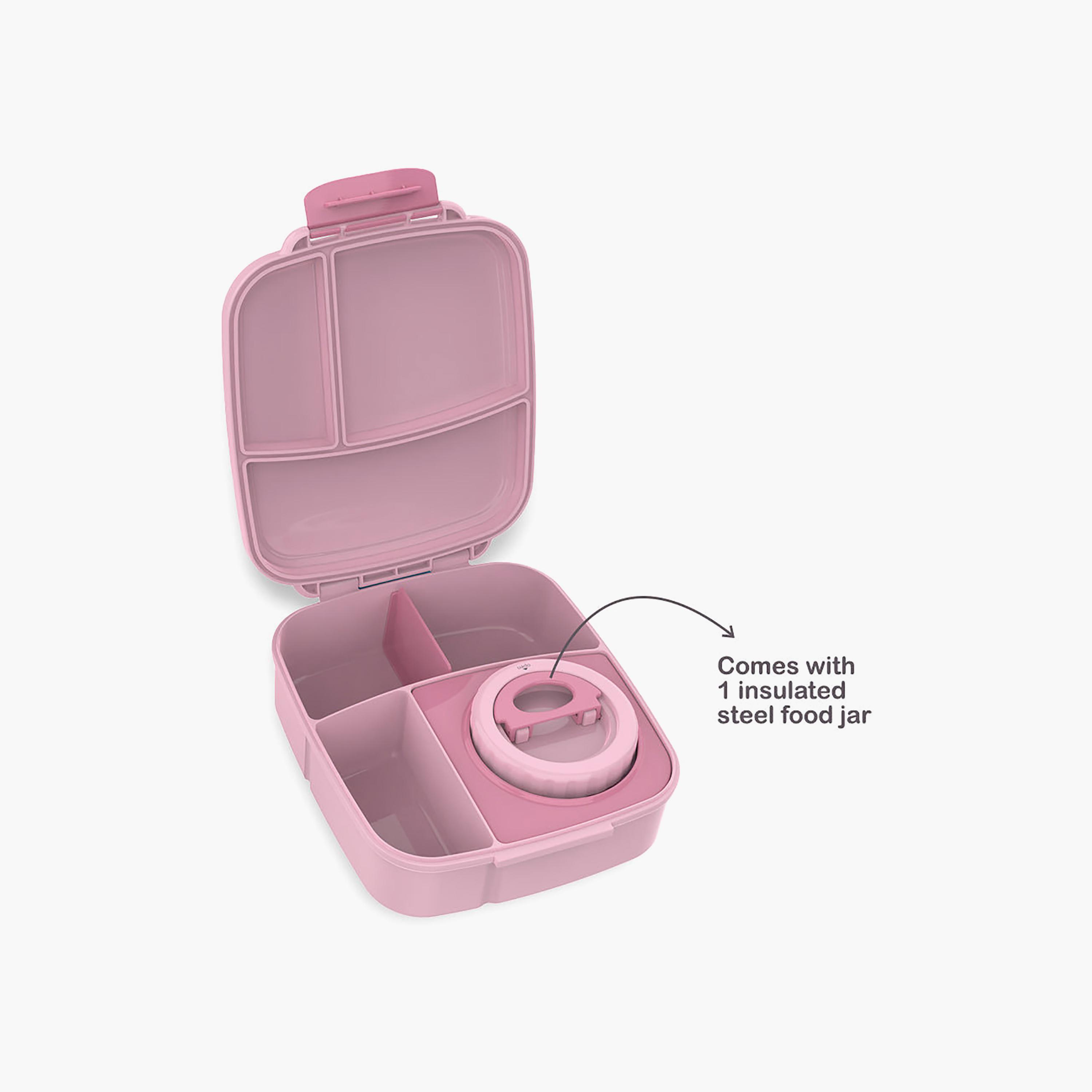 Hydrobrew Mega Flex Bento Lunch Box With Sip Switch Insulated Water Bottle-school-lunchessentials-lunchboxes-image-4