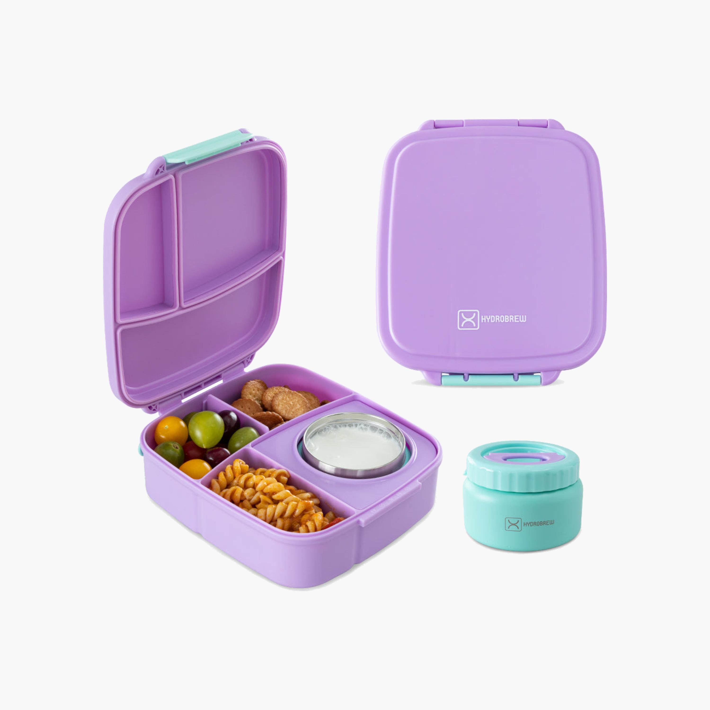 علبة غداء هايدروبرو ميجا فليكس بينتو مع زجاجة ماء معزولة مزودة بمفتاح للشرب-school-lunchessentials-lunchboxes-image-5
