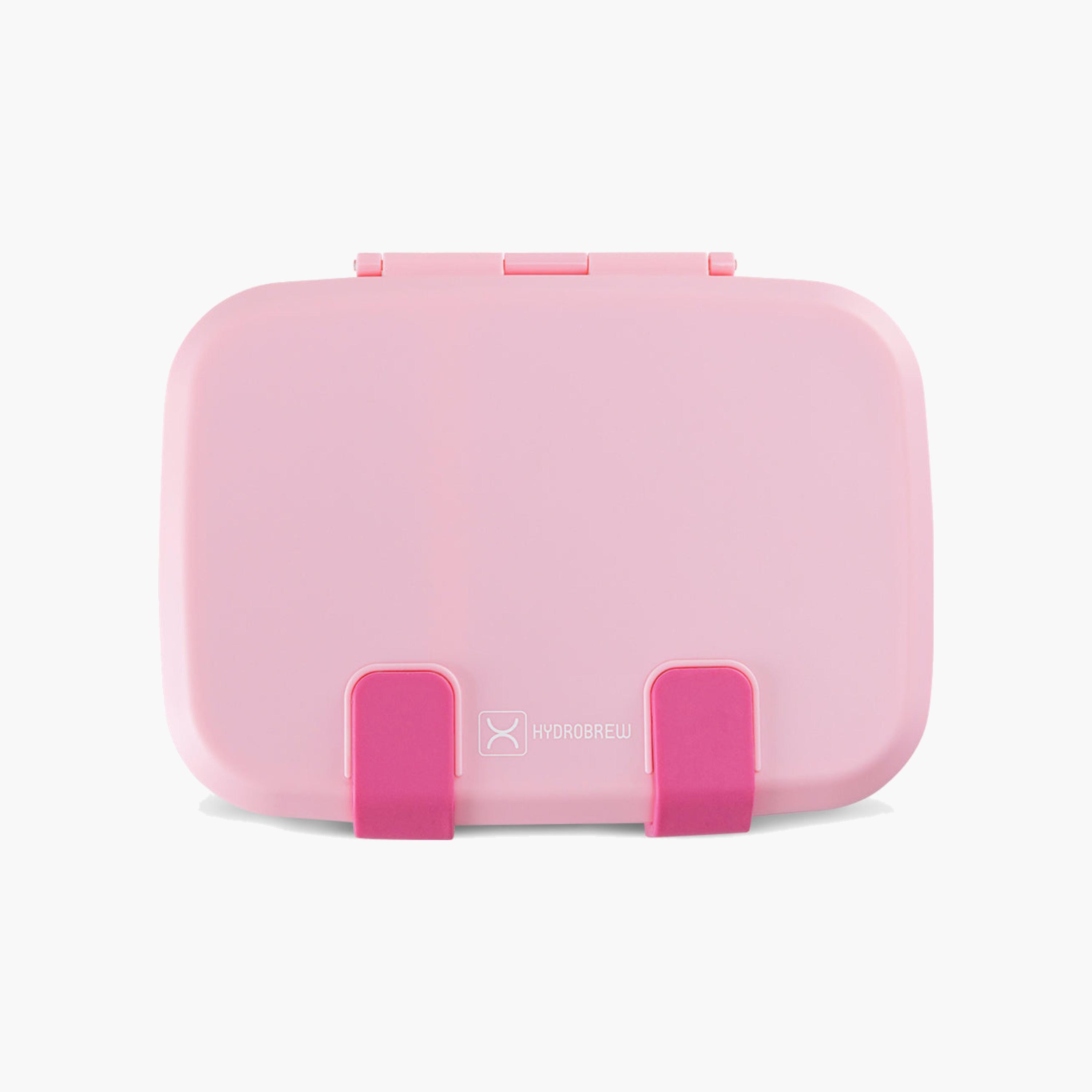 علبة غداء بينتو من الفولاذ الصلب من هيدروبرو مع زجاجة ماء معزولة بمفتاح للشرب-school-lunchessentials-lunchboxes-image-4