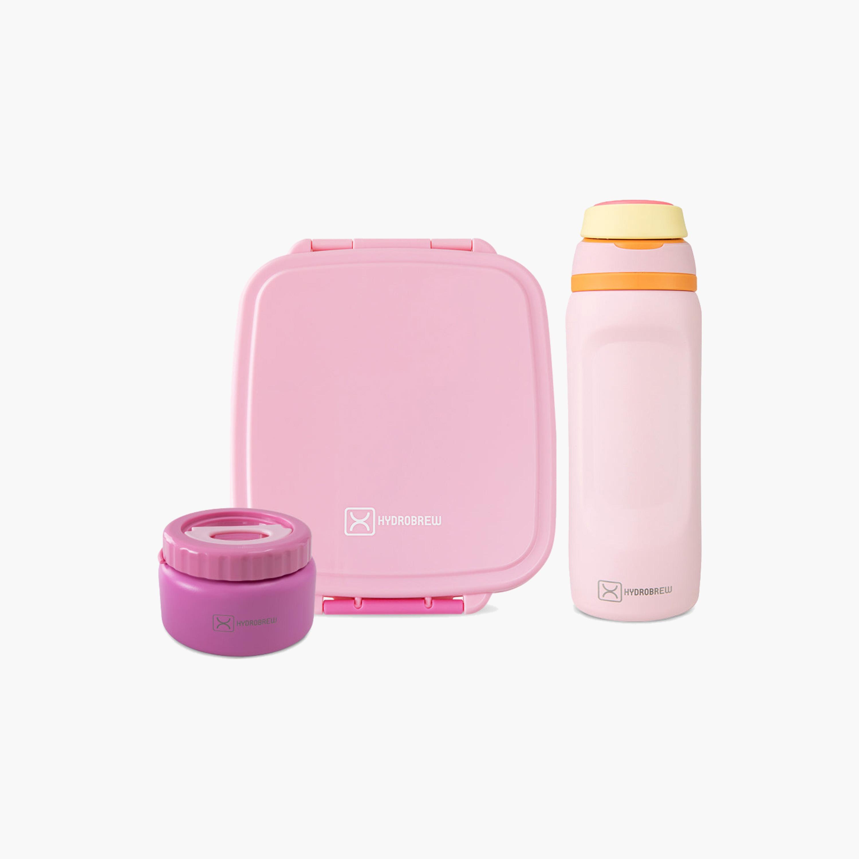 علبة غداء هايدروبرو ميجا فليكس بينتو مع زجاجة ماء مزودة بمفتاح للشرب-school-lunchessentials-lunchboxes-image-1