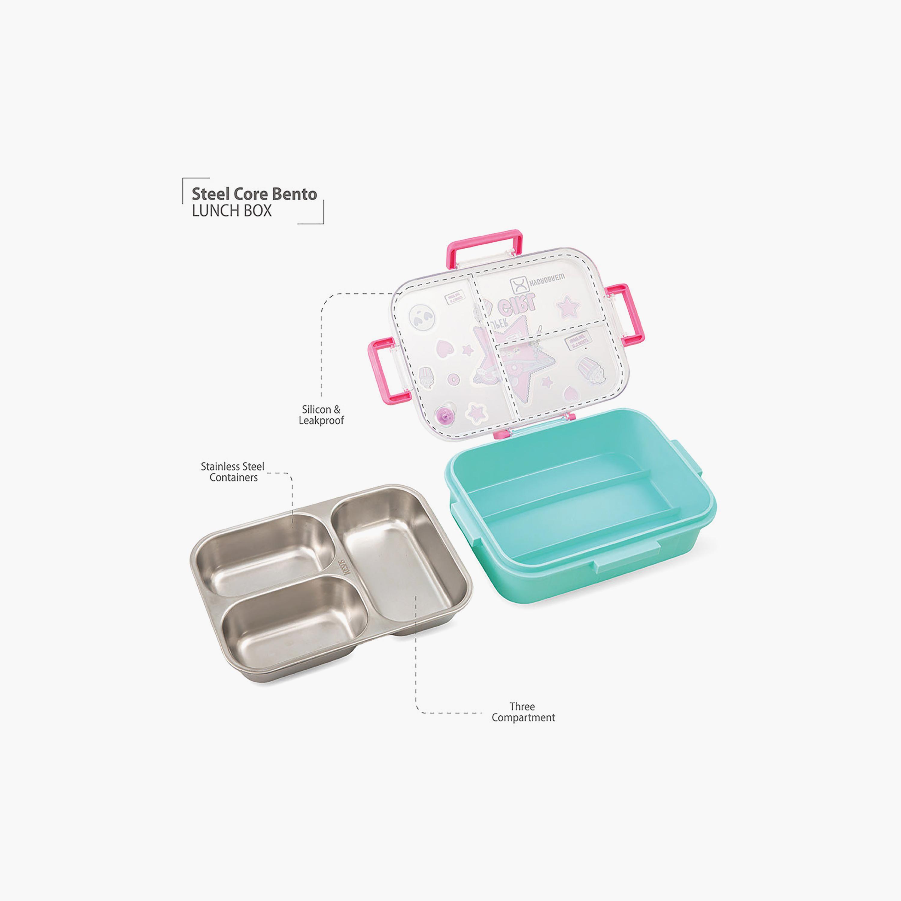 علبة غداء بينتو من الفولاذ الصلب من هيدروبرو مع مفتاح للشرب وزجاجة مياه من التريتان-school-lunchessentials-lunchboxes-image-4