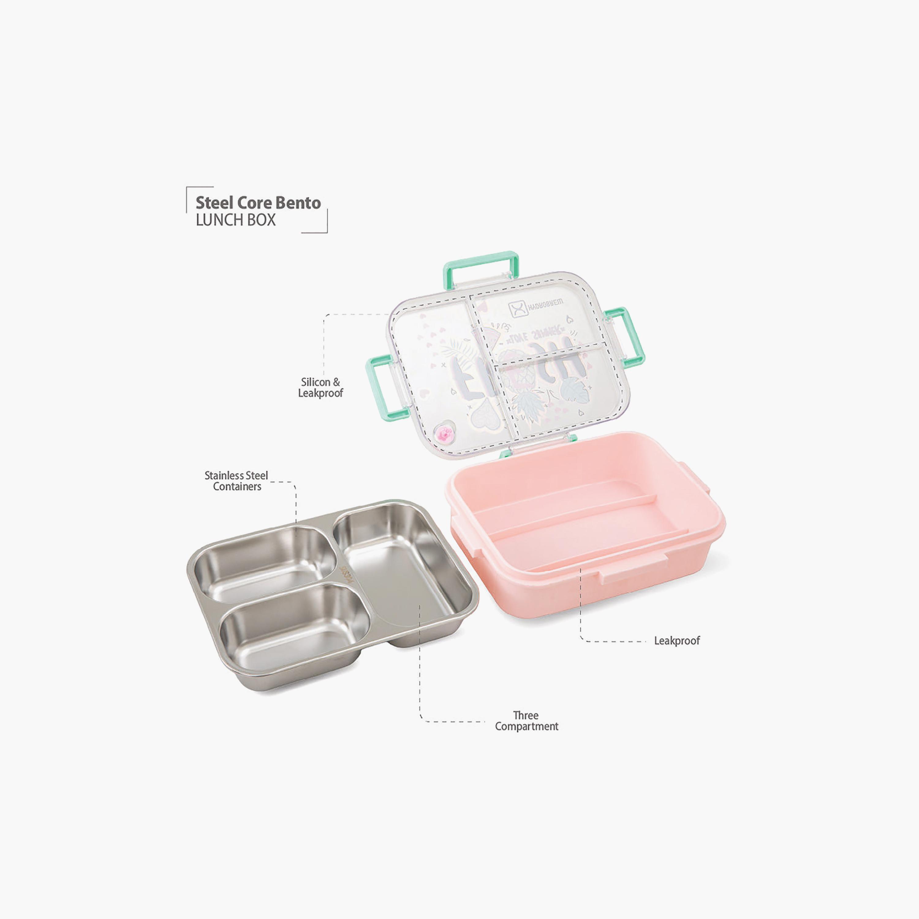 علبة غداء بينتو من الفولاذ الصلب من هيدروبرو مع مفتاح للشرب وزجاجة مياه من التريتان-school-lunchessentials-lunchboxes-image-4