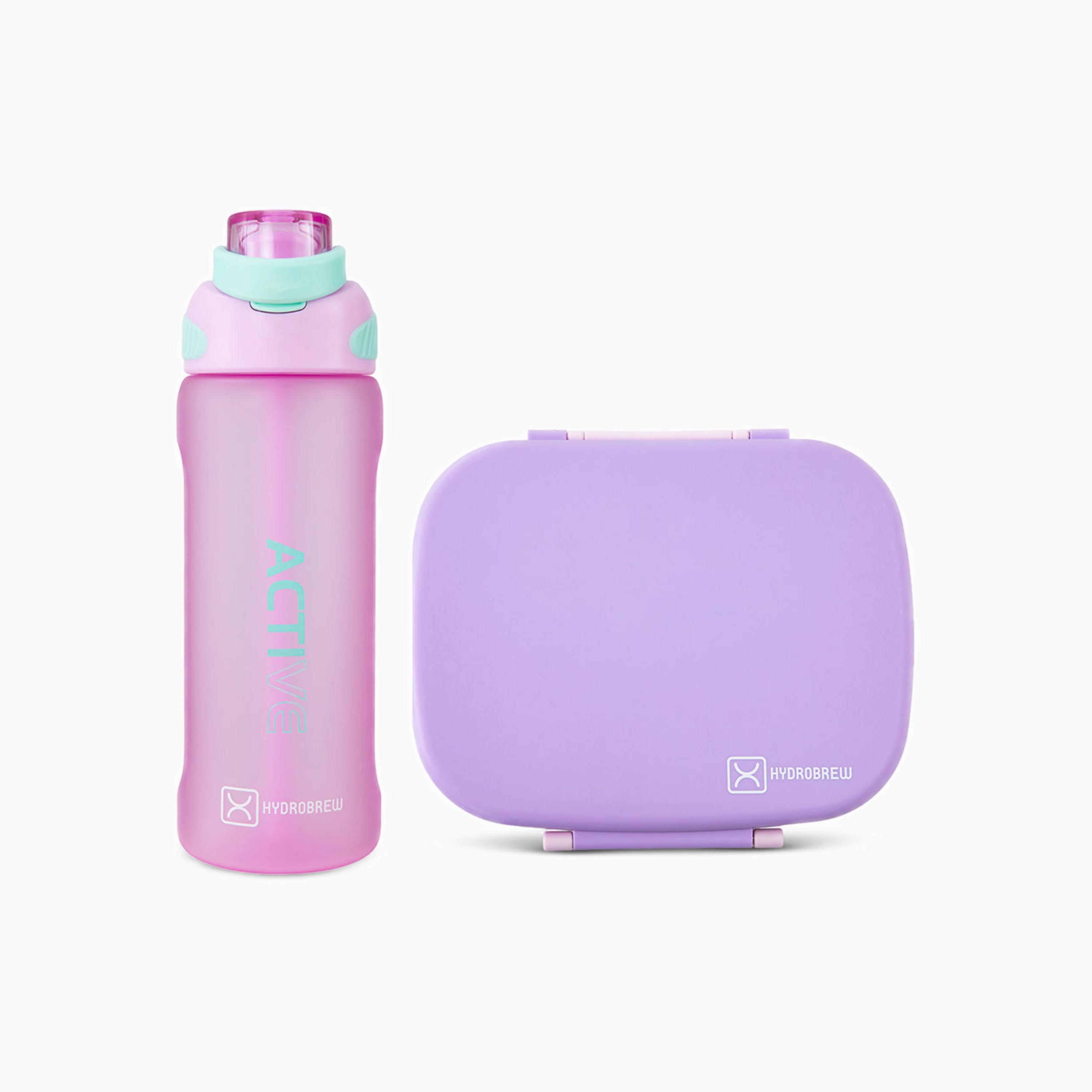 طقم علبة غداء بينتو من هيدروبرو مع زجاجة ماء-school-lunchessentials-lunchboxes-image-1