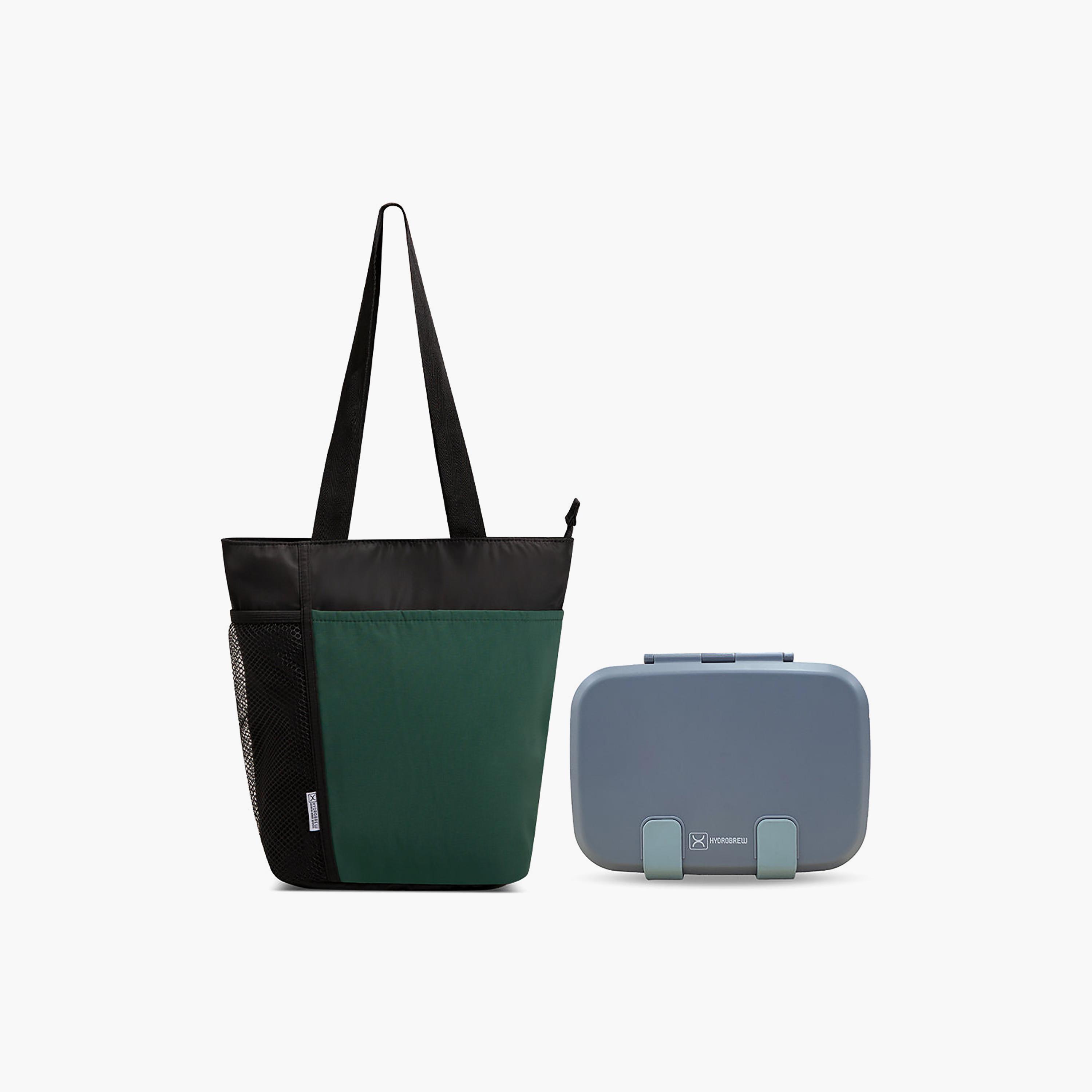 Hydrobrew Steel Core Bento Lunch Box With Lunch Bag-school-lunchessentials-lunchboxes-image-1