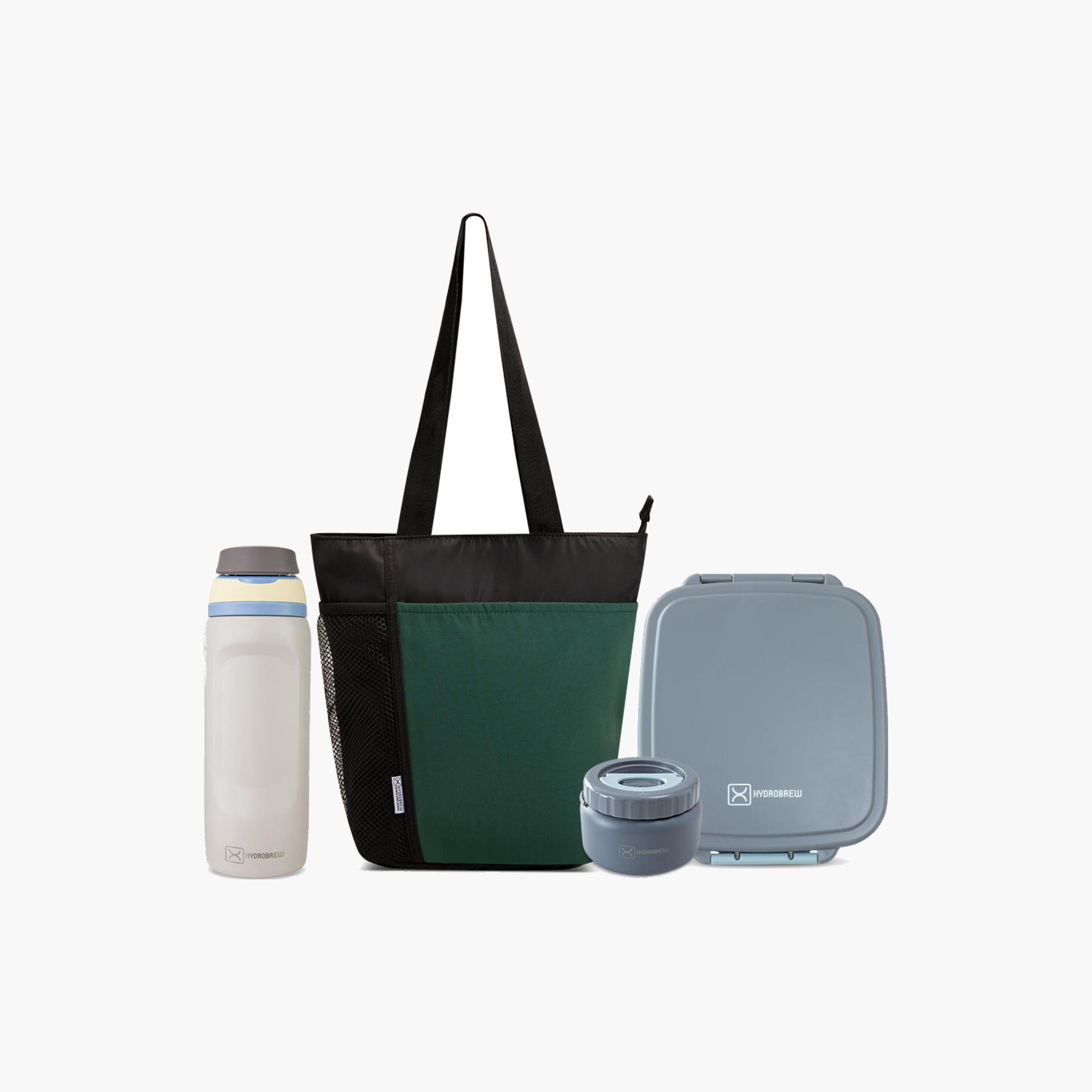 علبة غداء هايدروبرو ميجا فليكس بينتو مع حقيبة غداء وزجاجة-school-lunchessentials-lunchboxes-image-1