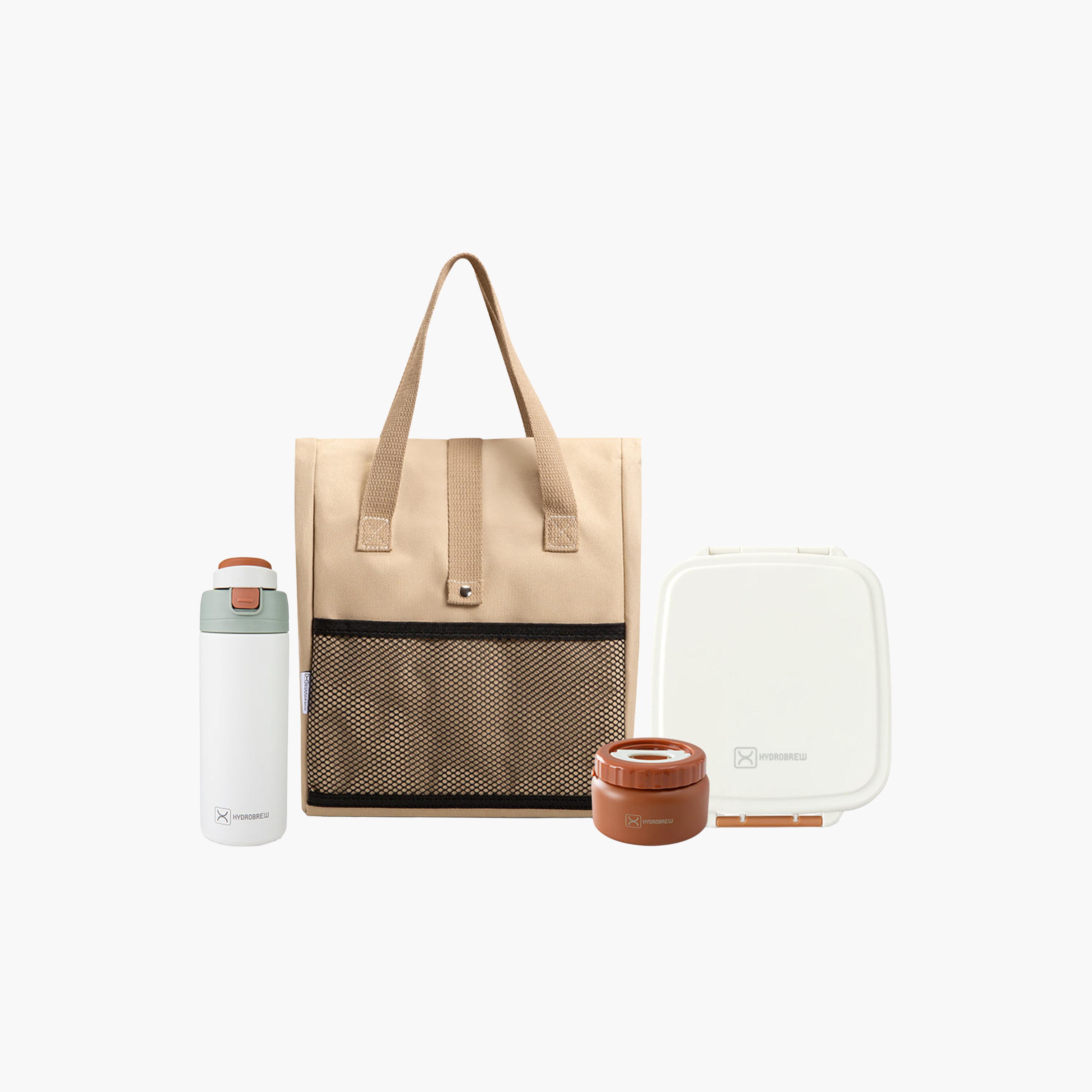 علبة غداء هايدروبرو ميجا فليكس بينتو مع حقيبة غداء وزجاجة-school-lunchessentials-lunchboxes-image-1