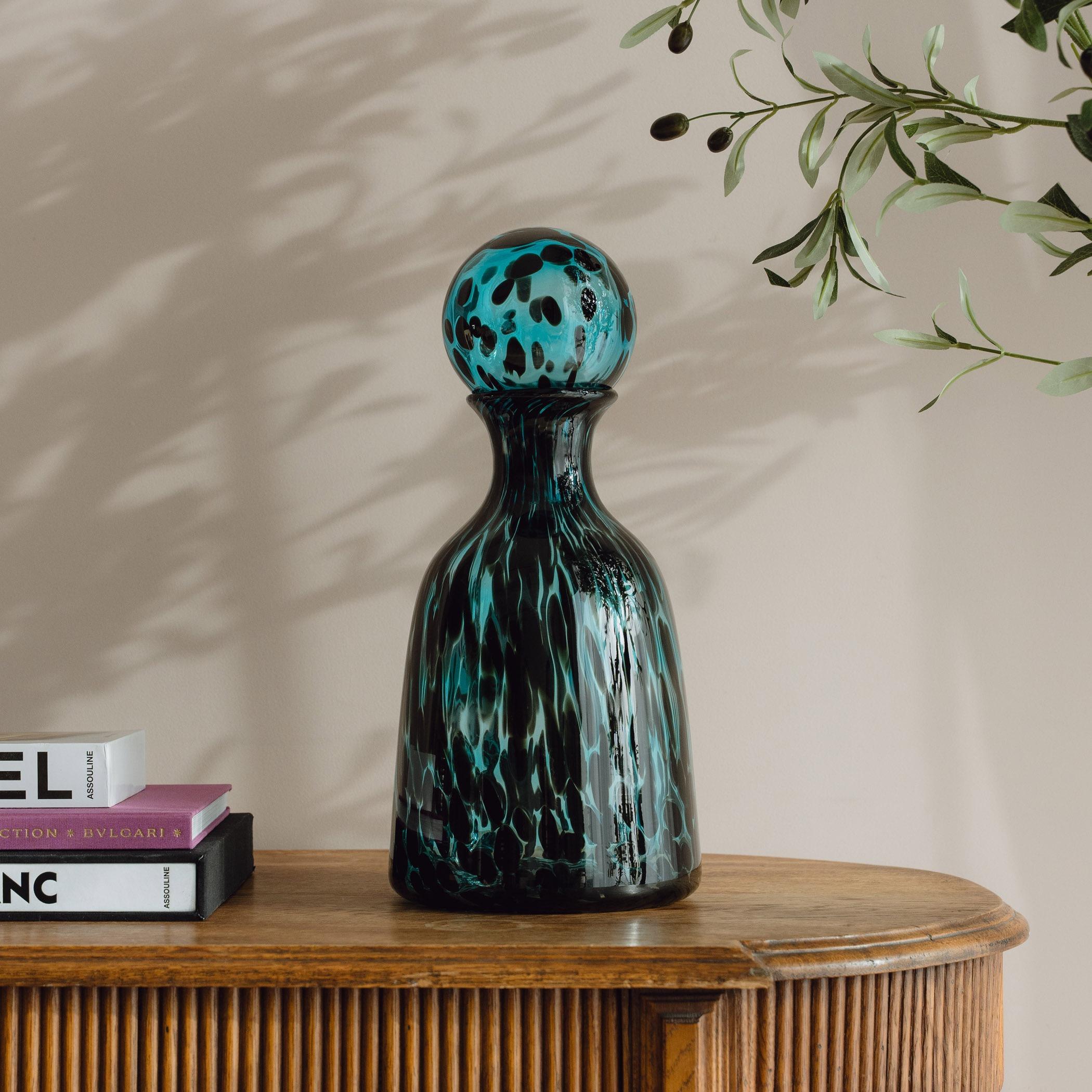 House of Serene Capri Glass Vase - 45 cm
