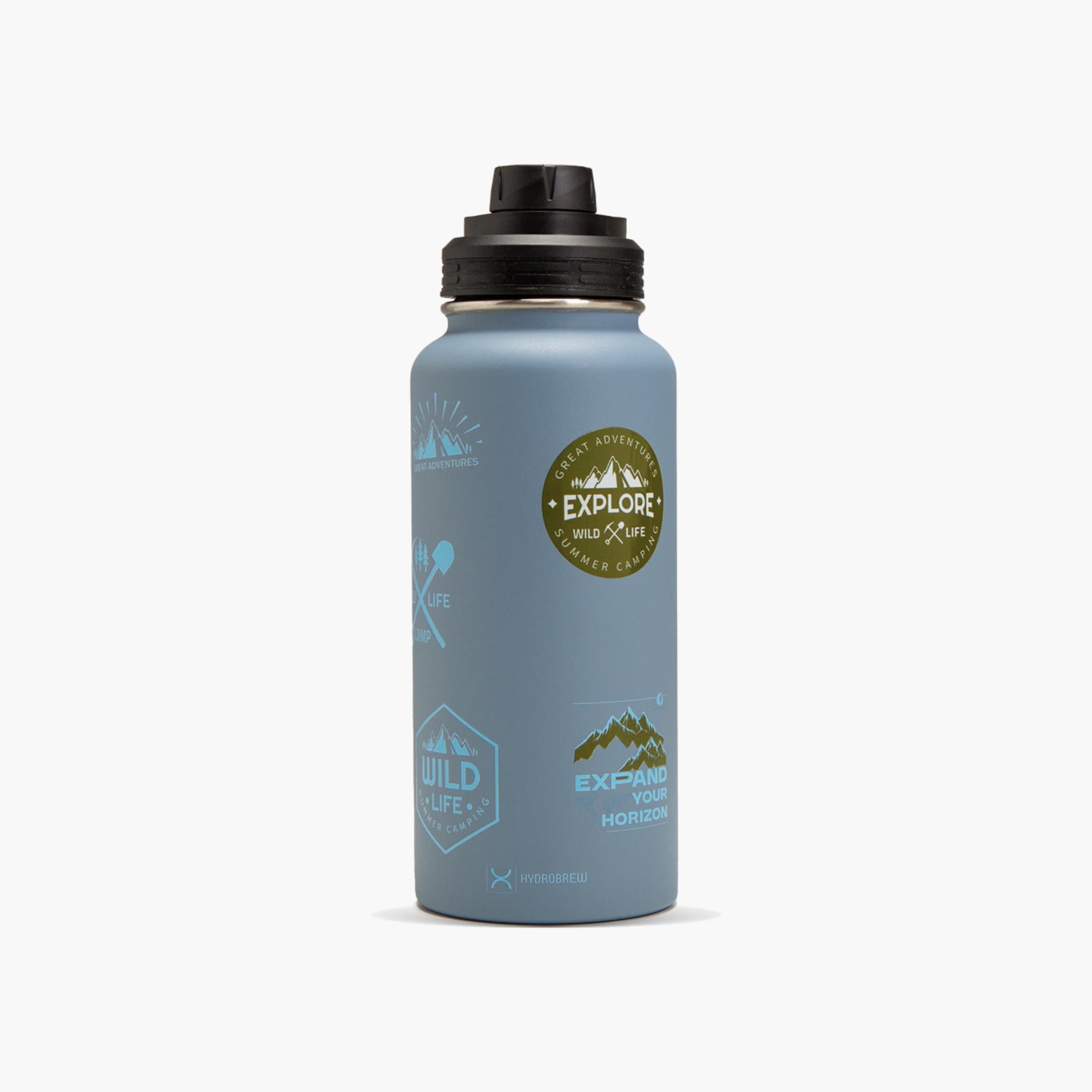 Hydrobrew Insulated Travel Bottle With Pouch-school-waterbottles-image-4