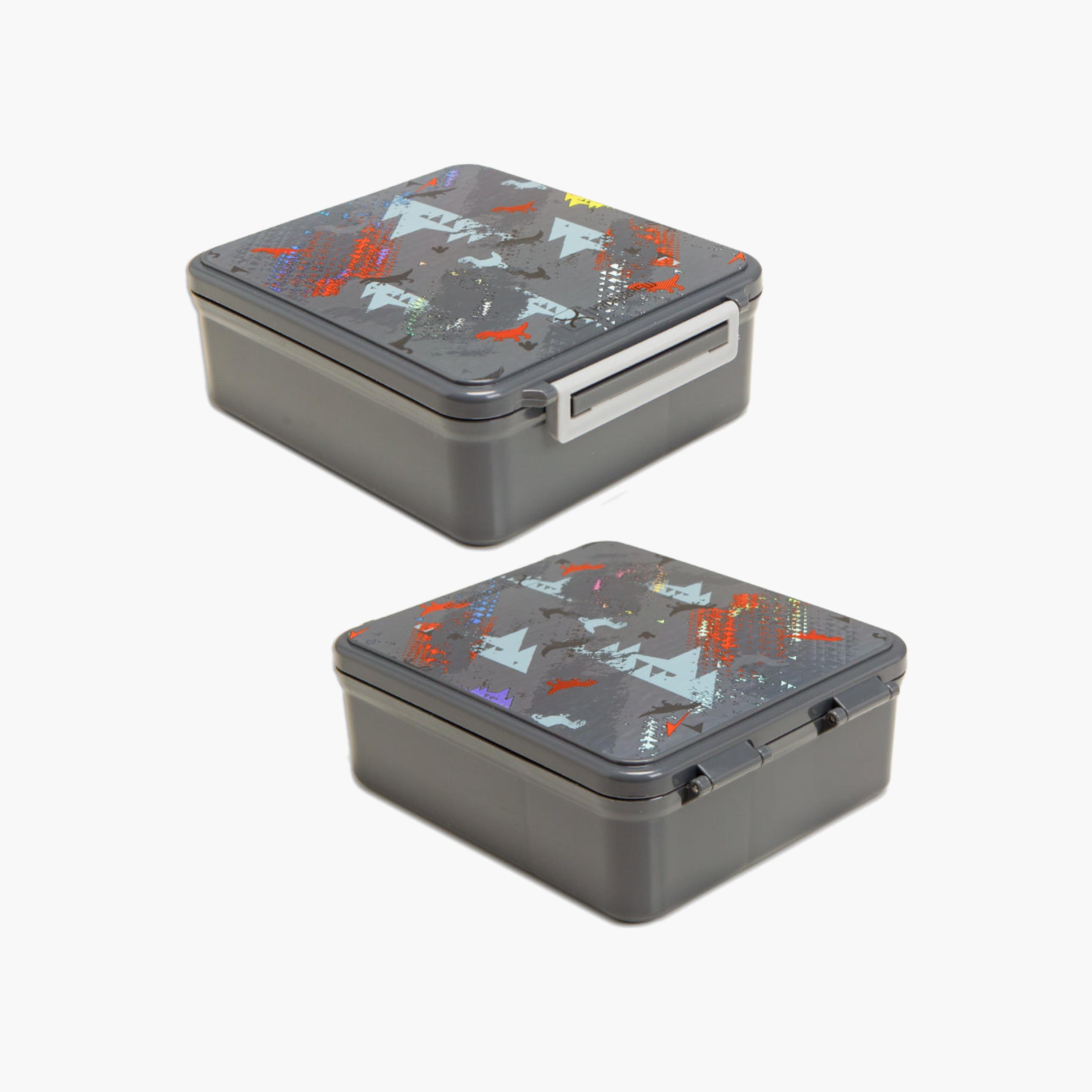 Hydrobrew Dinosaur Print Bento Lunch Box-school-lunchessentials-lunchboxes-image-4