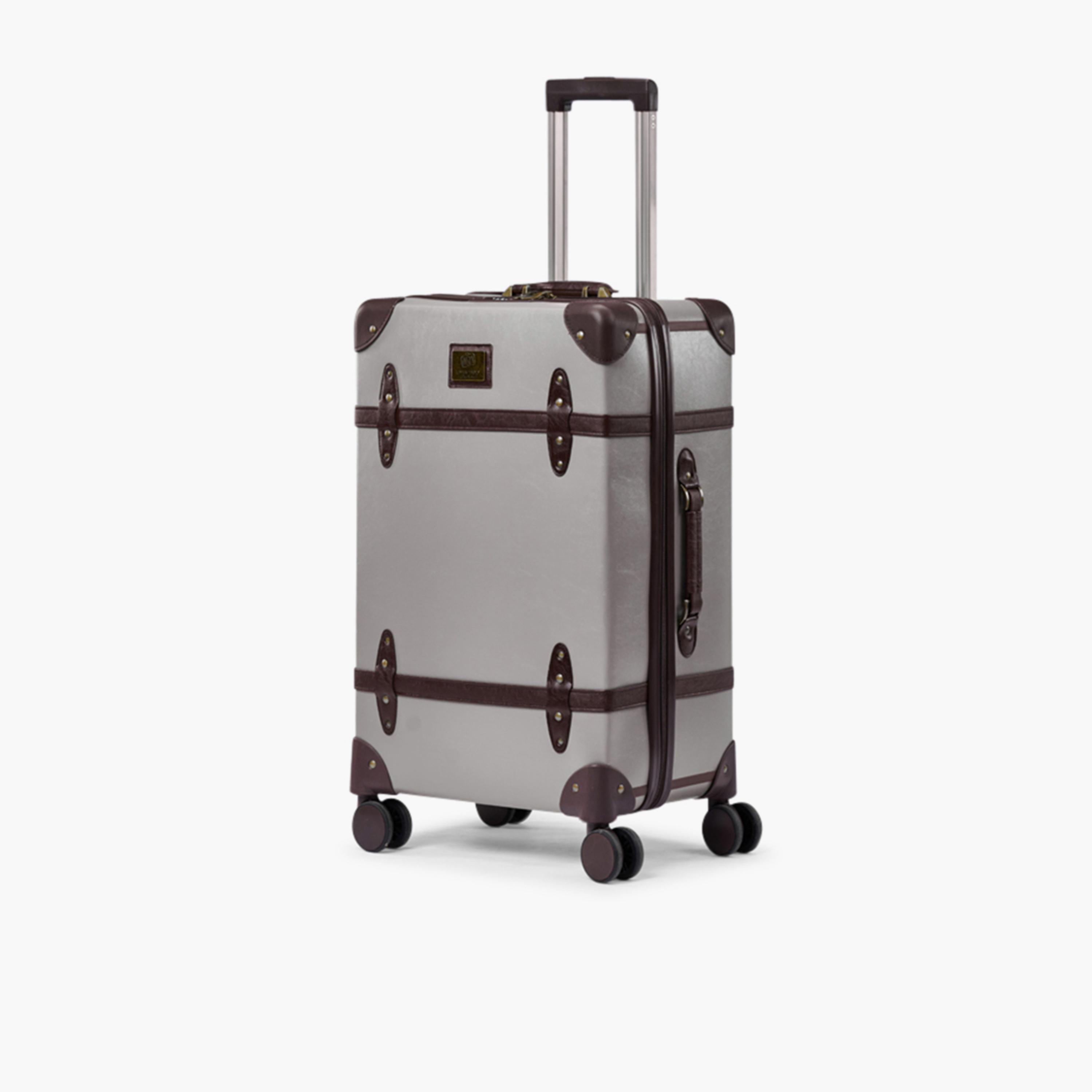 LIMRA 56 CM Small Cabin PU Hard-Sided 4-Wheeler Spinner Trolley Bag with TSA Lock-travel-luggagesandbags-luggage-image-5