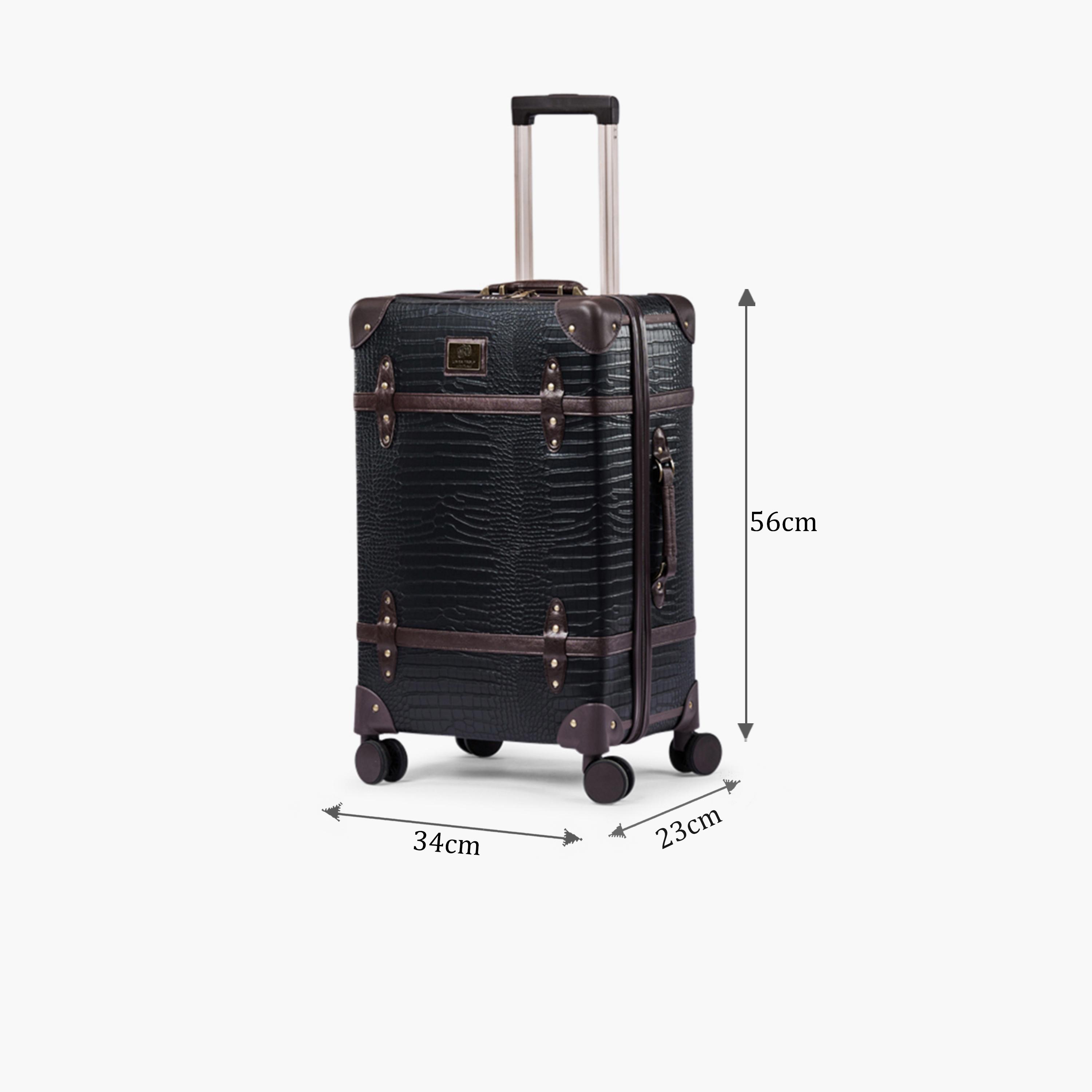 ليمرا - شنطة سفر صغيرة الحجم 56 سم، جوانب صلبة من البولي يوريثان بأربع عجلات دوارة، قفل TSA-travel-luggagesandbags-luggage-image-2