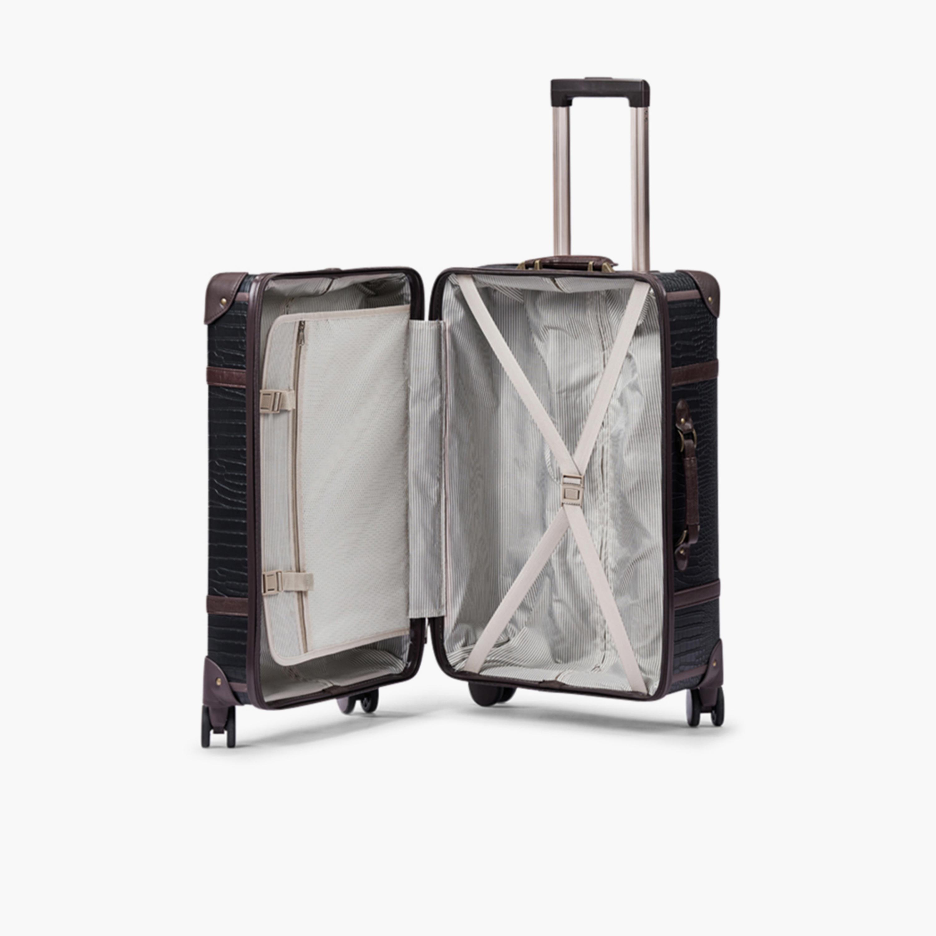 ليمرا - شنطة سفر صغيرة الحجم 56 سم، جوانب صلبة من البولي يوريثان بأربع عجلات دوارة، قفل TSA-travel-luggagesandbags-luggage-image-8