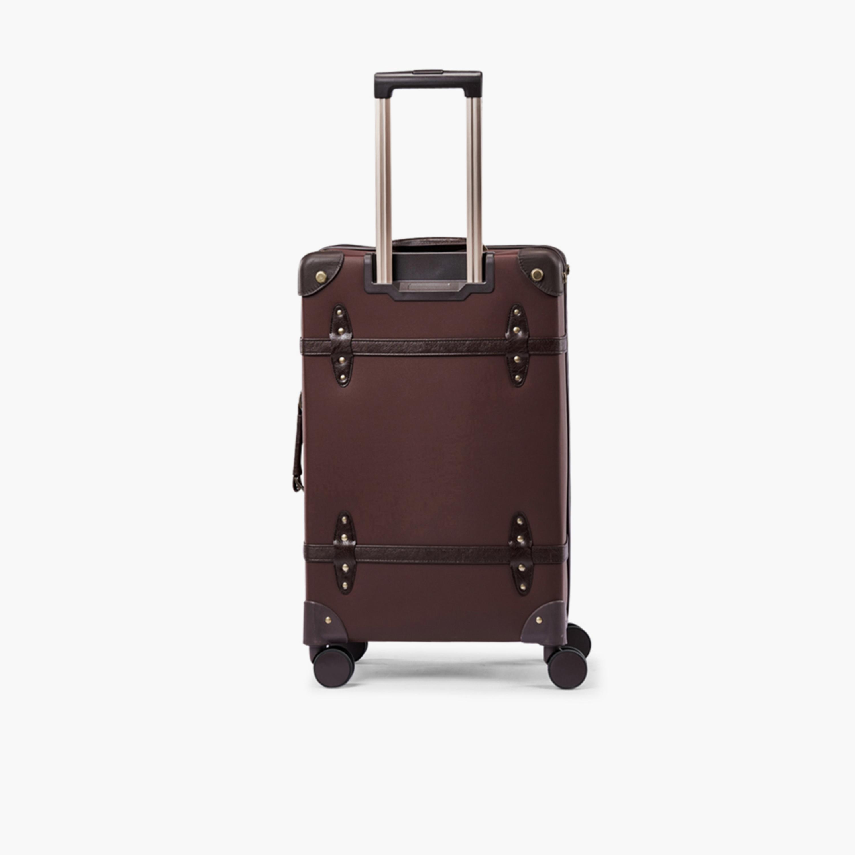 LIMRA 56 CM Small Cabin PU Hard-Sided 4-Wheeler Spinner Trolley Bag with TSA Lock-travel-luggagesandbags-luggage-image-6