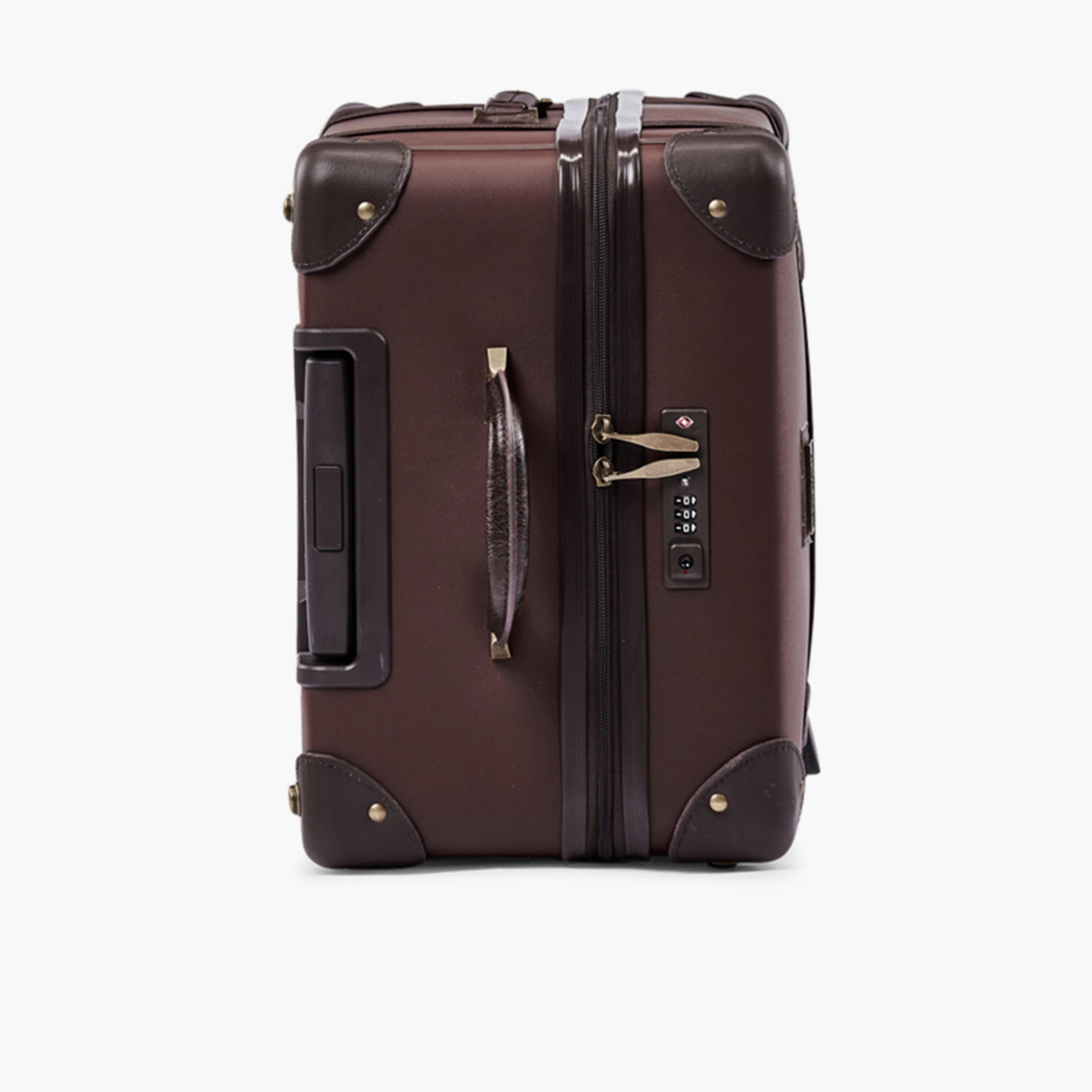 LIMRA 56 CM Small Cabin PU Hard-Sided 4-Wheeler Spinner Trolley Bag with TSA Lock-travel-luggagesandbags-luggage-image-7