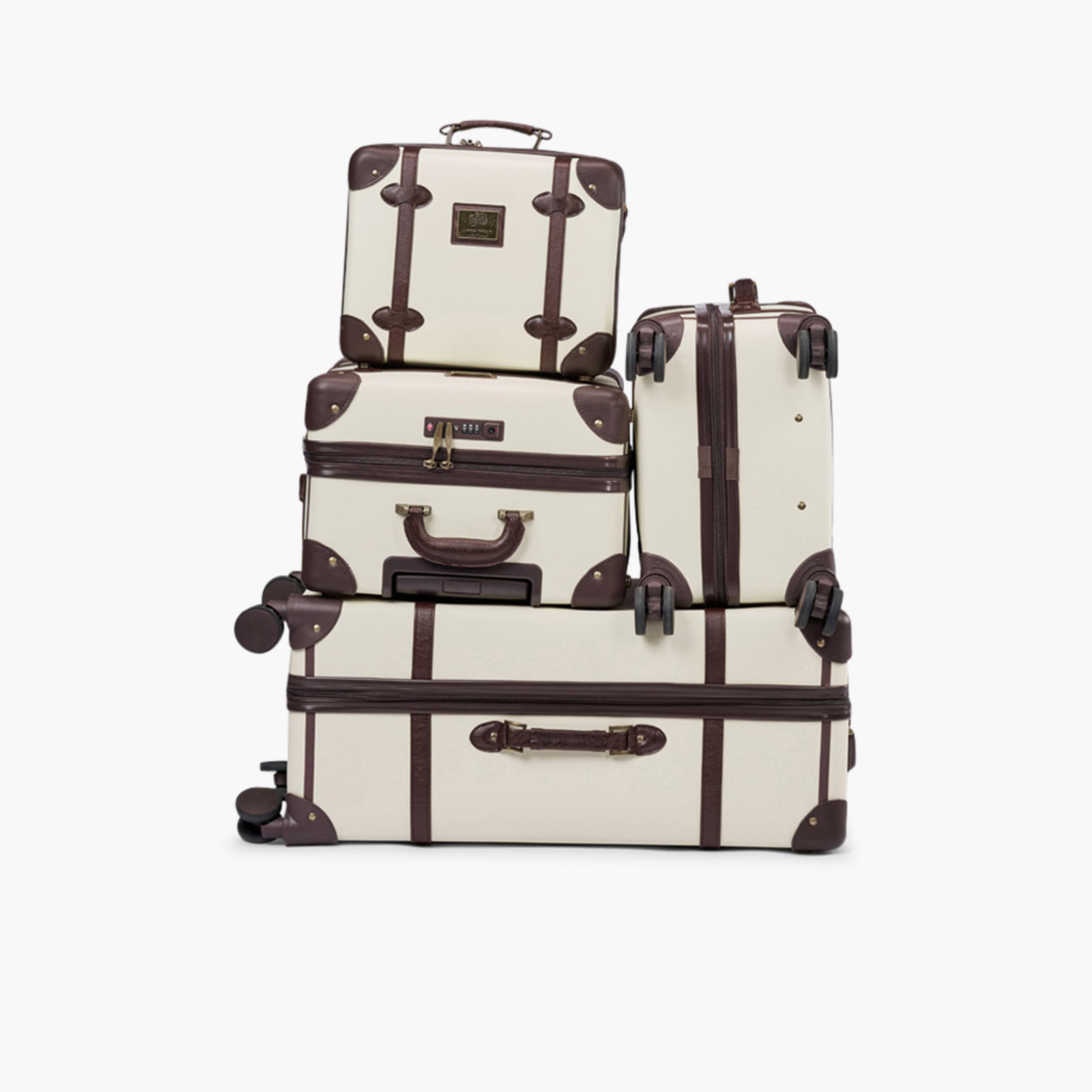 LIMRA Set of 4 PU Hard-Sided 4-Wheeler Spinner Trolley Bag with TSA Lock-travel-luggagesandbags-luggage-image-4
