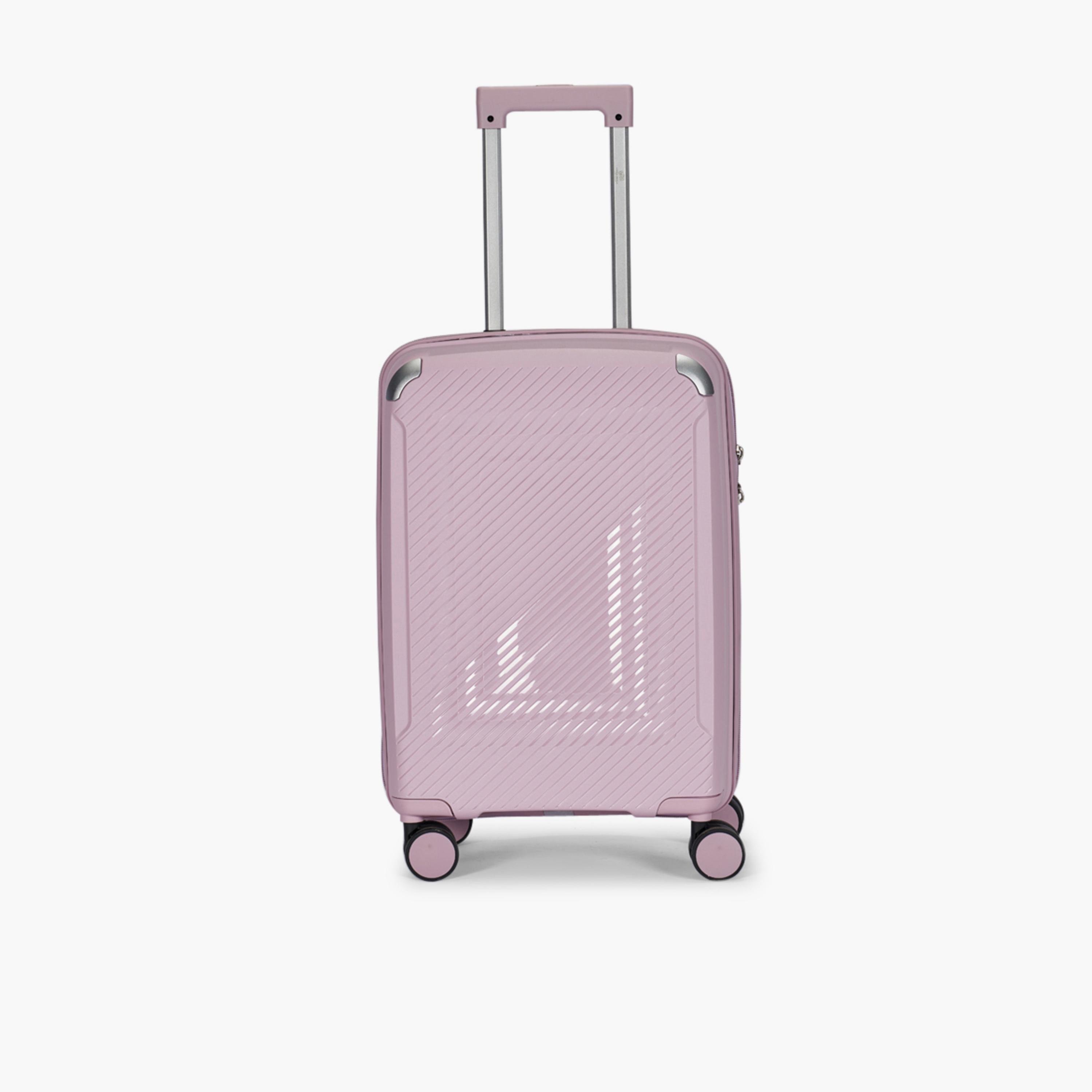 LIMRA 56 CM Small Cabin Polypropylene Hard-Sided 4-Wheeler Spinner Trolley Bag with TSA Lock-travel-luggagesandbags-luggage-image-1