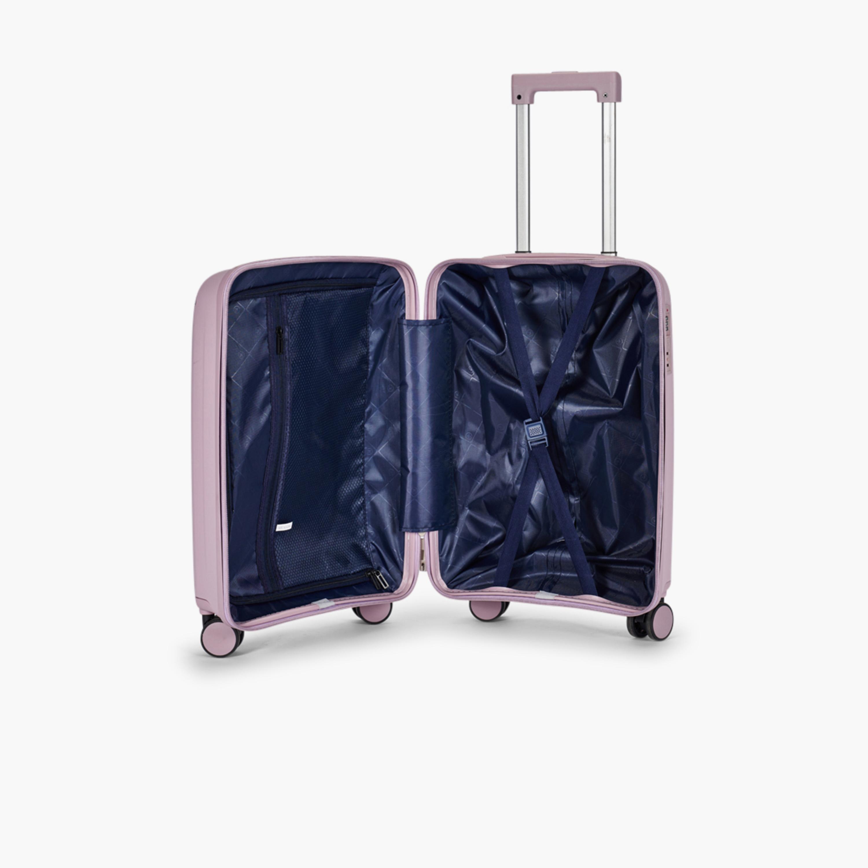 LIMRA 56 CM Small Cabin Polypropylene Hard-Sided 4-Wheeler Spinner Trolley Bag with TSA Lock-travel-luggagesandbags-luggage-image-8