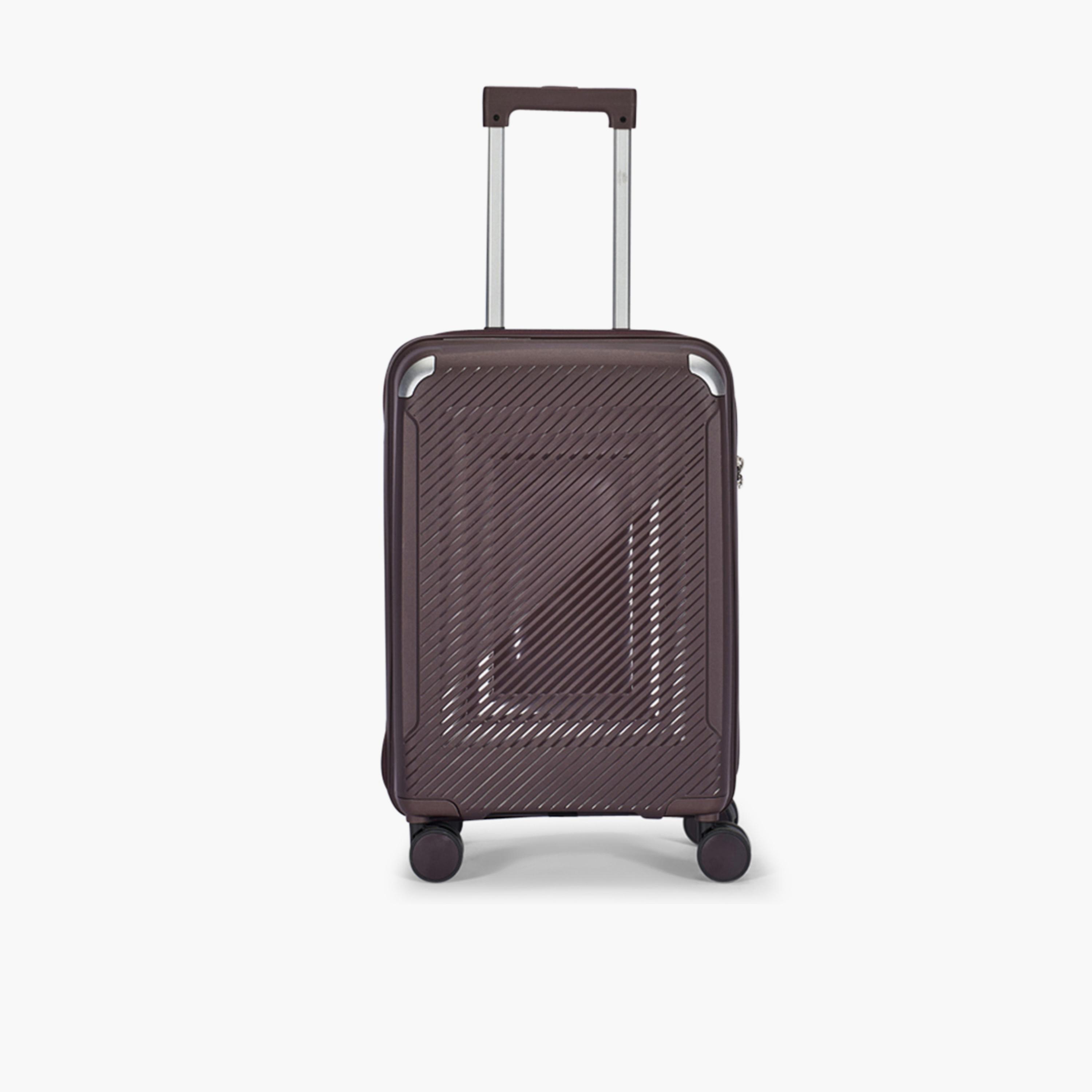 LIMRA 56 CM Small Cabin Polypropylene Hard-Sided 4-Wheeler Spinner Trolley Bag with TSA Lock-travel-luggagesandbags-luggage-image-1