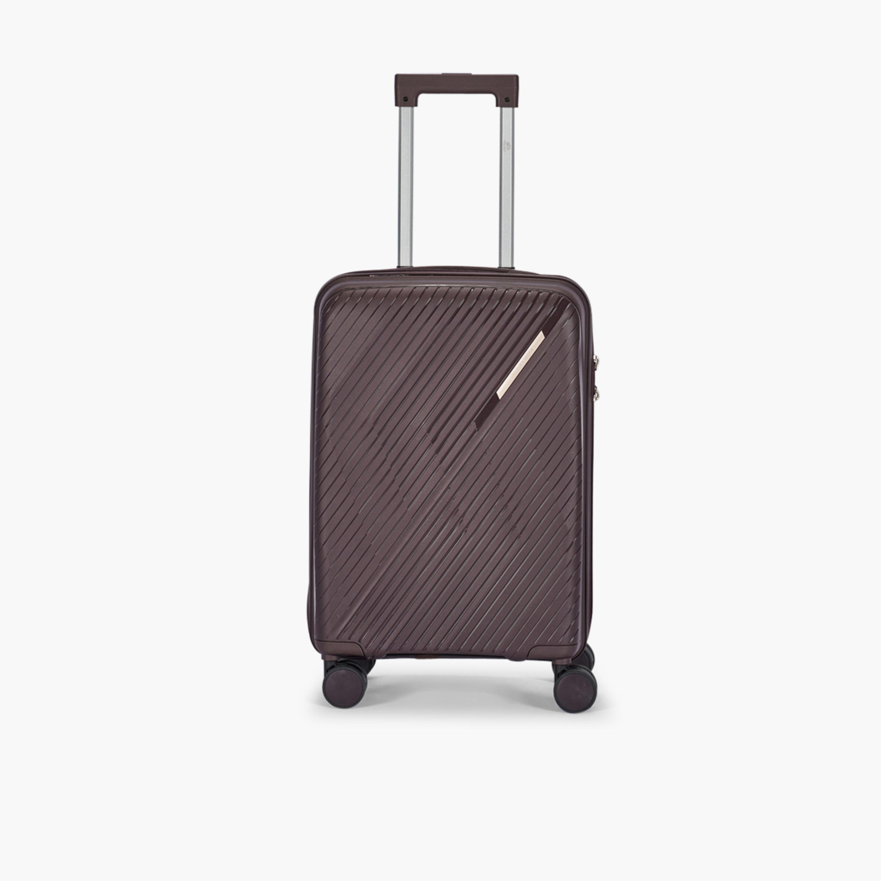 LIMRA 56 CM Small Cabin Polypropylene Hard-Sided 4-Wheeler Spinner Trolley Bag with TSA Lock-travel-luggagesandbags-luggage-image-1