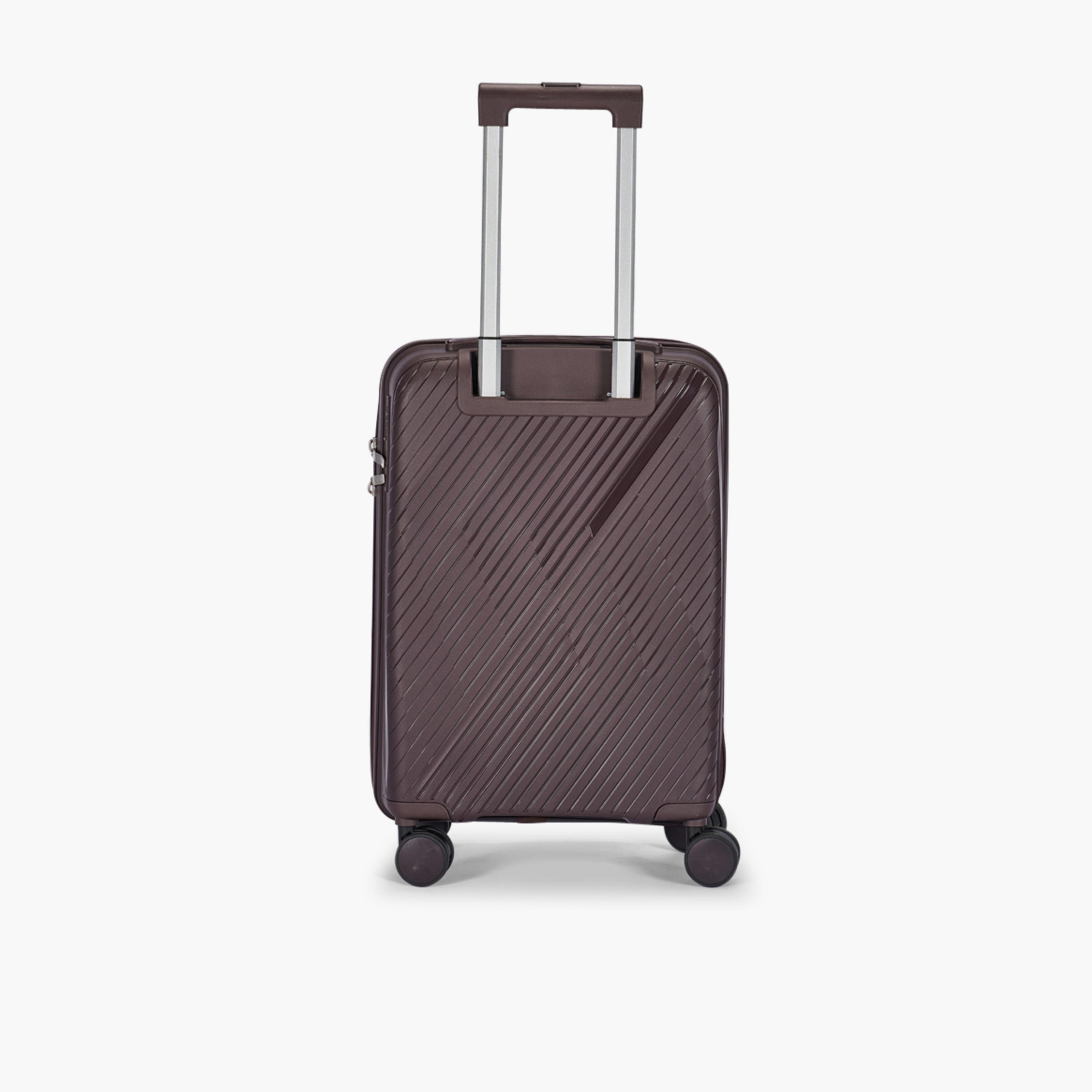 LIMRA 56 CM Small Cabin Polypropylene Hard-Sided 4-Wheeler Spinner Trolley Bag with TSA Lock-travel-luggagesandbags-luggage-image-6