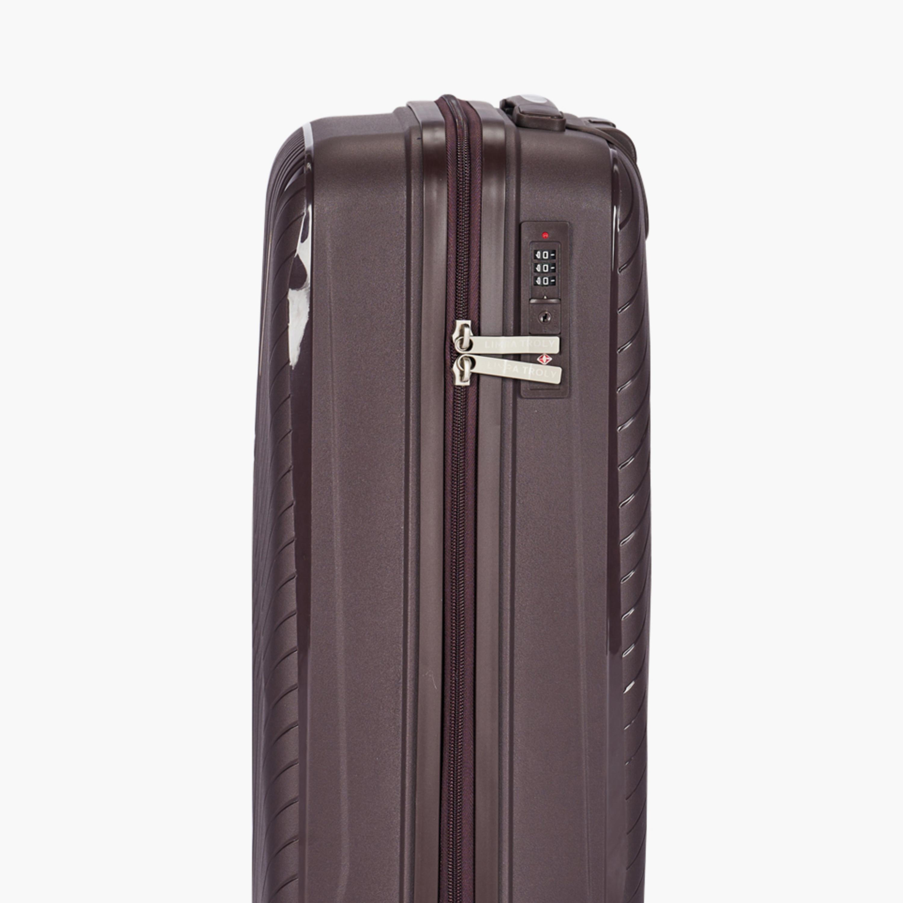 LIMRA 56 CM Small Cabin Polypropylene Hard-Sided 4-Wheeler Spinner Trolley Bag with TSA Lock-travel-luggagesandbags-luggage-image-7