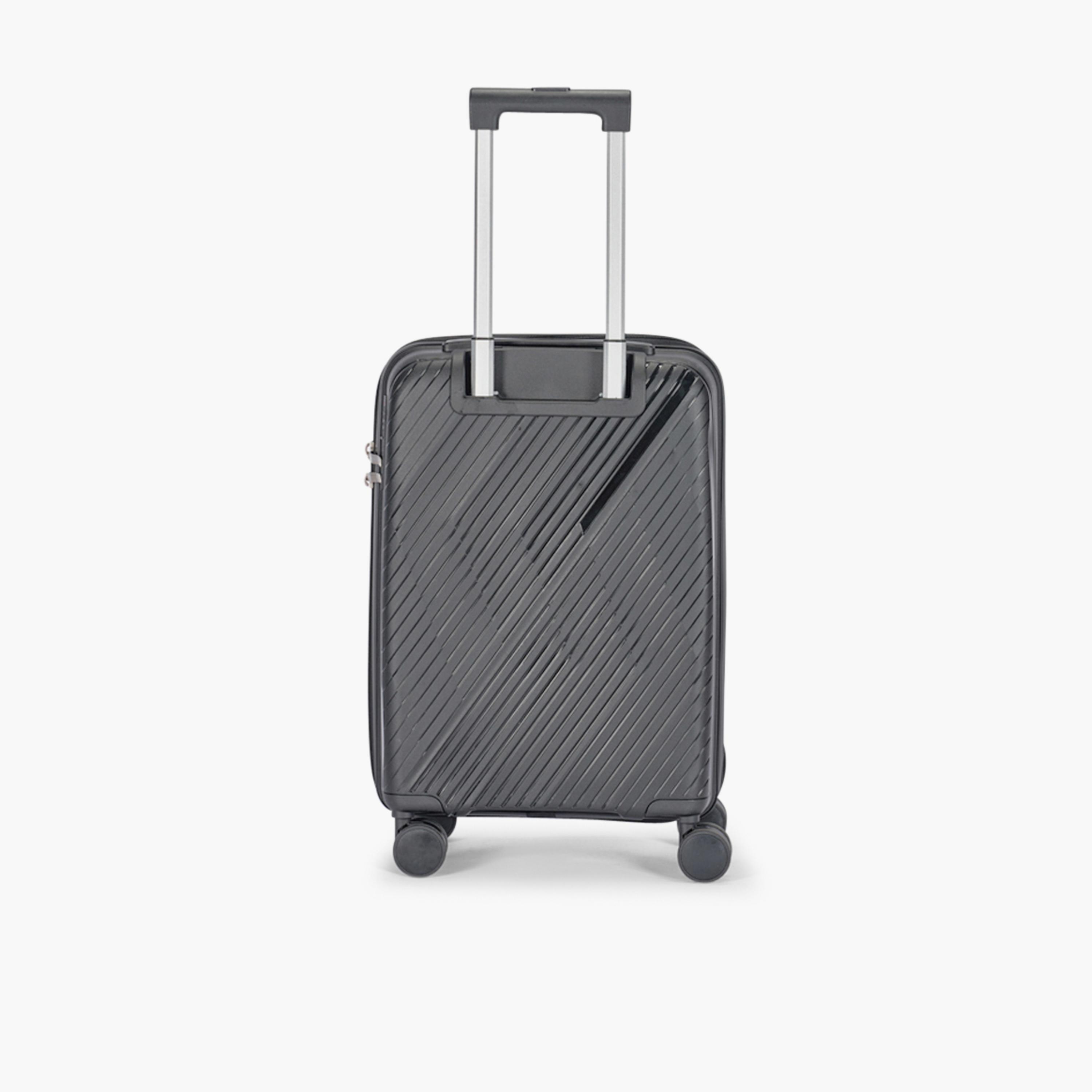 ليمرا - شنطة سفر صغيرة الحجم 56 سم جوانب صلبة من البولي بروبيلين أربع عجلات دوارة، قفل TSA-travel-luggagesandbags-luggage-image-6