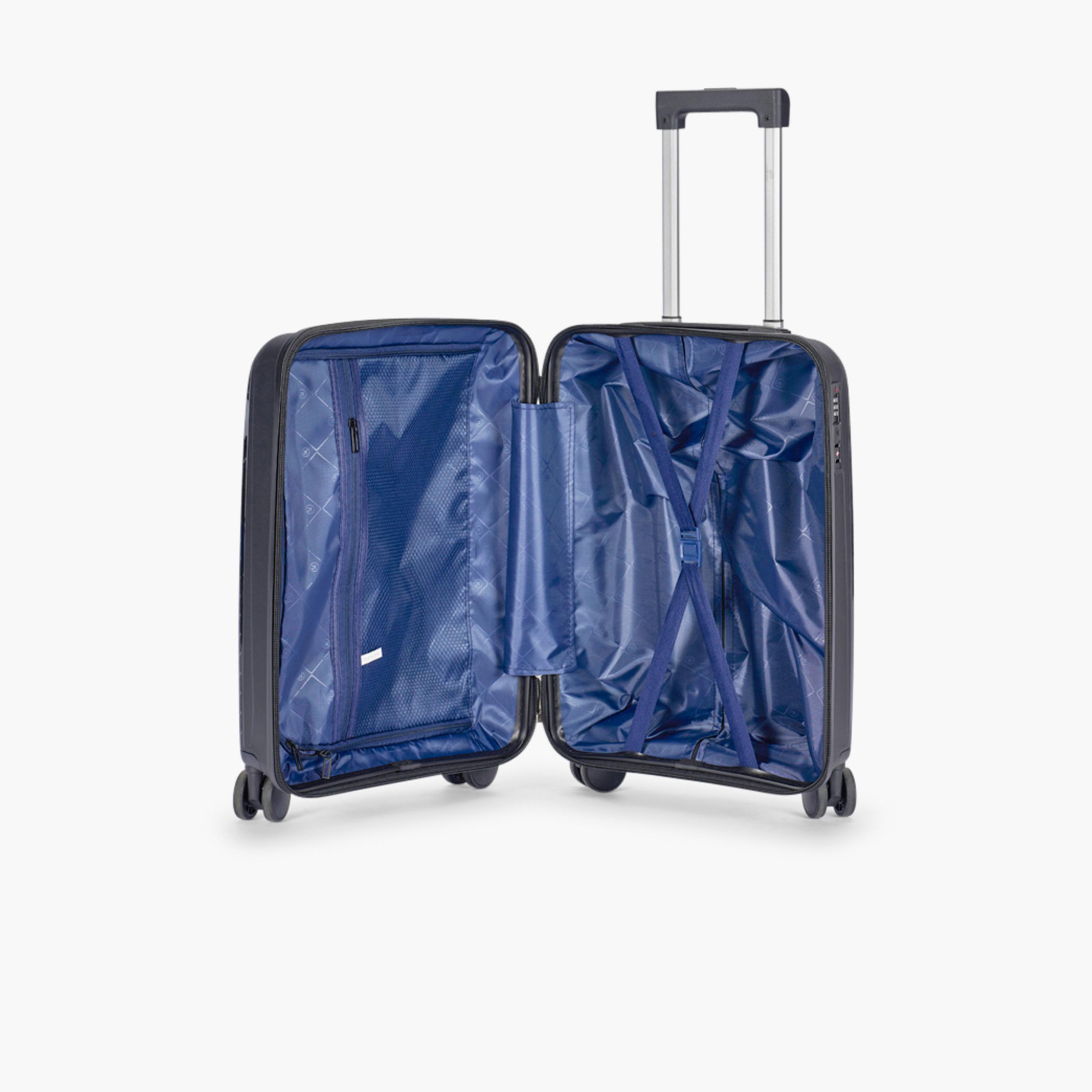 ليمرا - شنطة سفر صغيرة الحجم 56 سم جوانب صلبة من البولي بروبيلين أربع عجلات دوارة، قفل TSA-travel-luggagesandbags-luggage-image-8