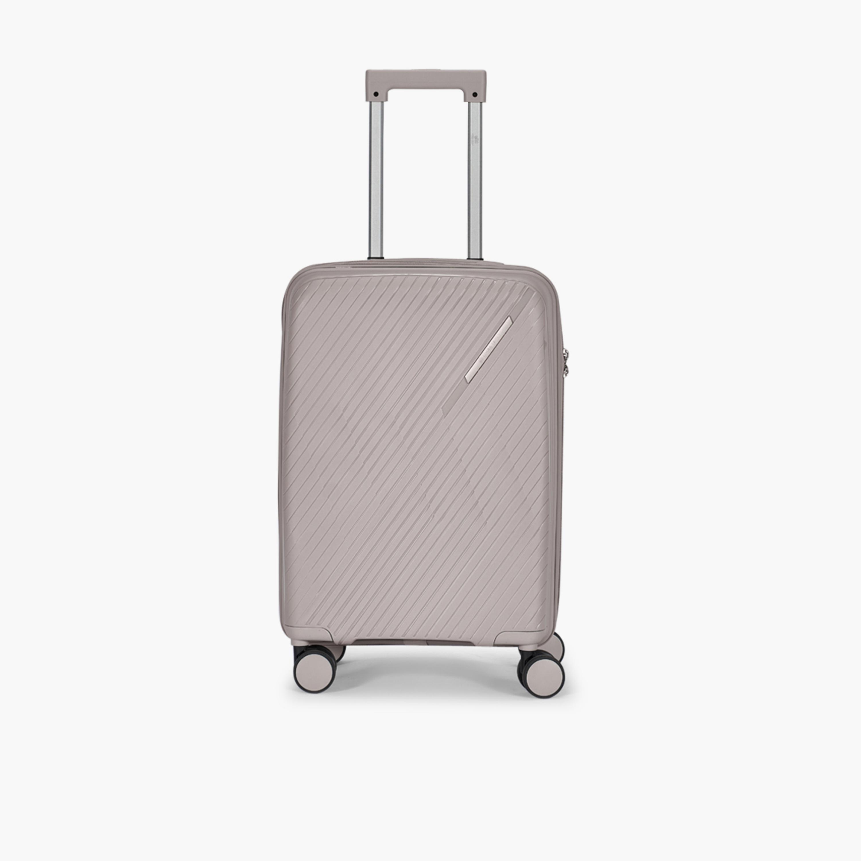 LIMRA Set of 3 Polypropylene Hard-Sided 4-Wheeler Spinner Trolley Bag with TSA Lock-travel-luggagesandbags-luggage-image-4