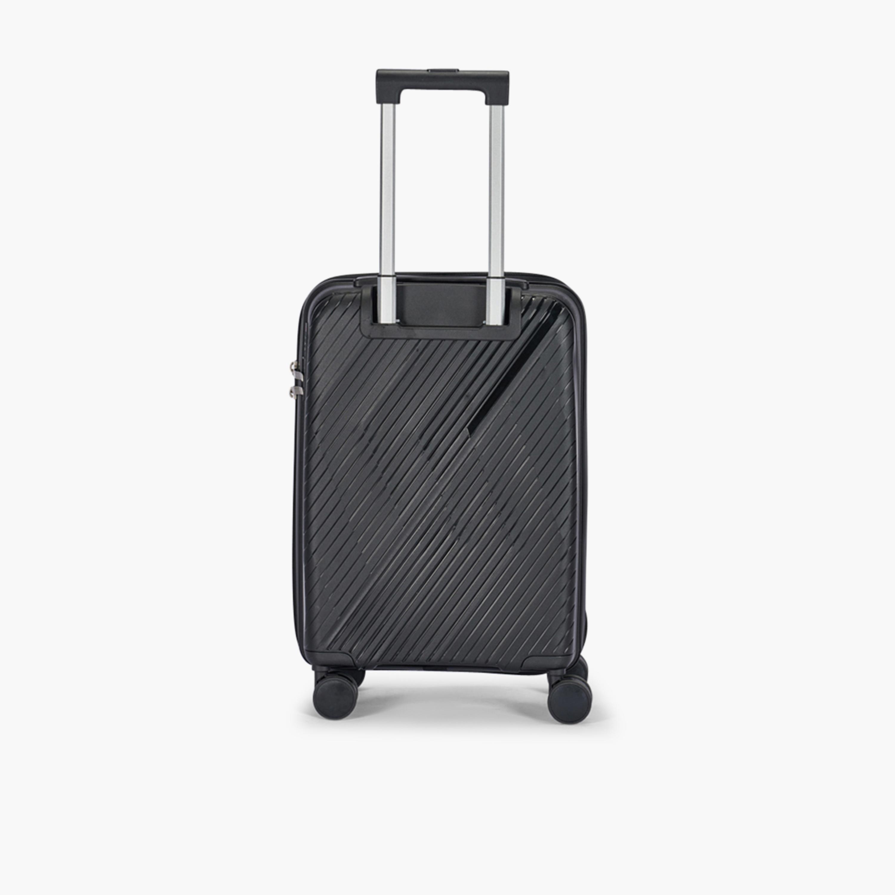 LIMRA Set of 3 Polypropylene Hard-Sided 4-Wheeler Spinner Trolley Bag with TSA Lock-travel-luggagesandbags-luggage-image-5