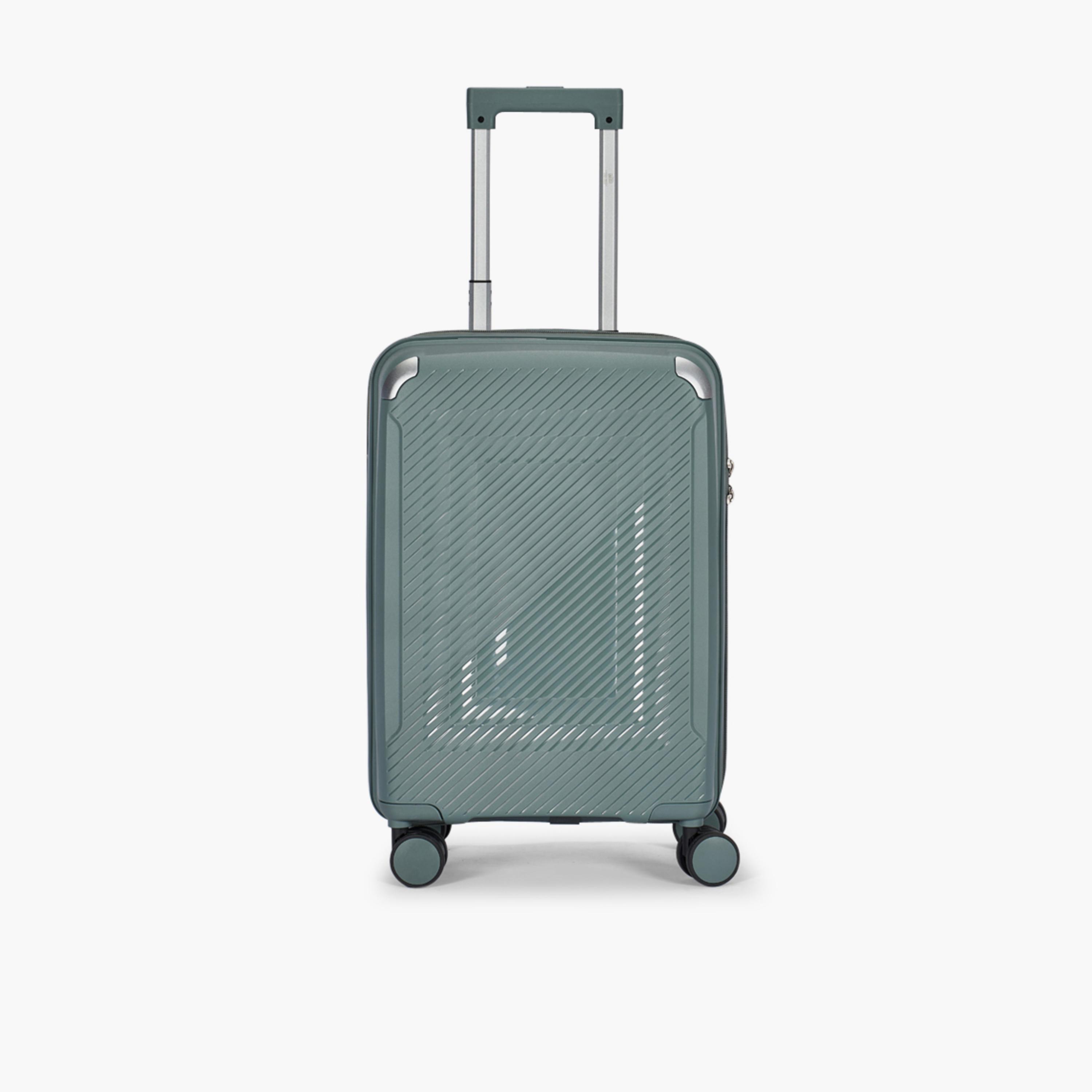 LIMRA Set of 3 Polypropylene Hard-Sided 4-Wheeler Spinner Trolley Bag with TSA Lock-travel-luggagesandbags-luggage-image-4