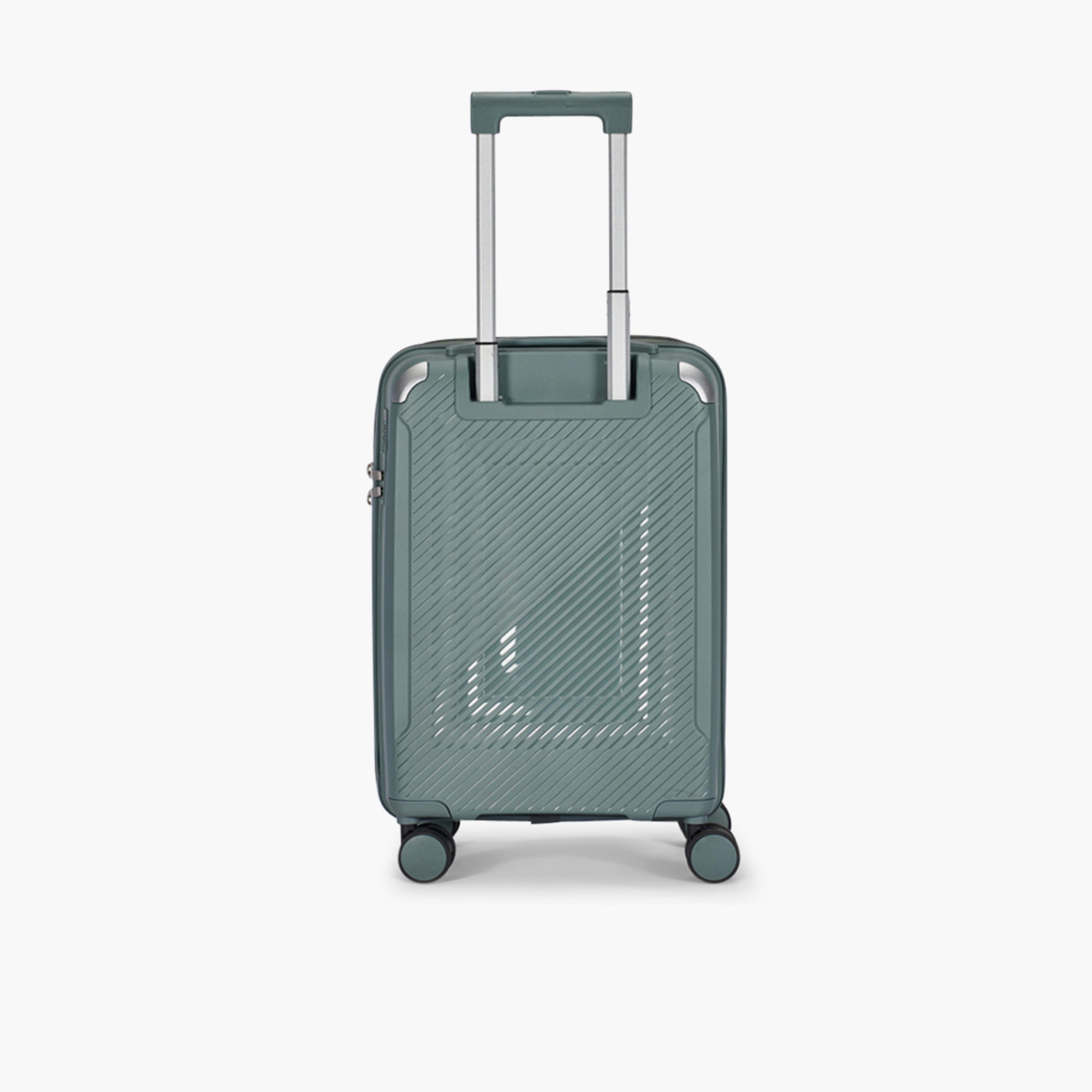 LIMRA Set of 3 Polypropylene Hard-Sided 4-Wheeler Spinner Trolley Bag with TSA Lock-travel-luggagesandbags-luggage-image-5