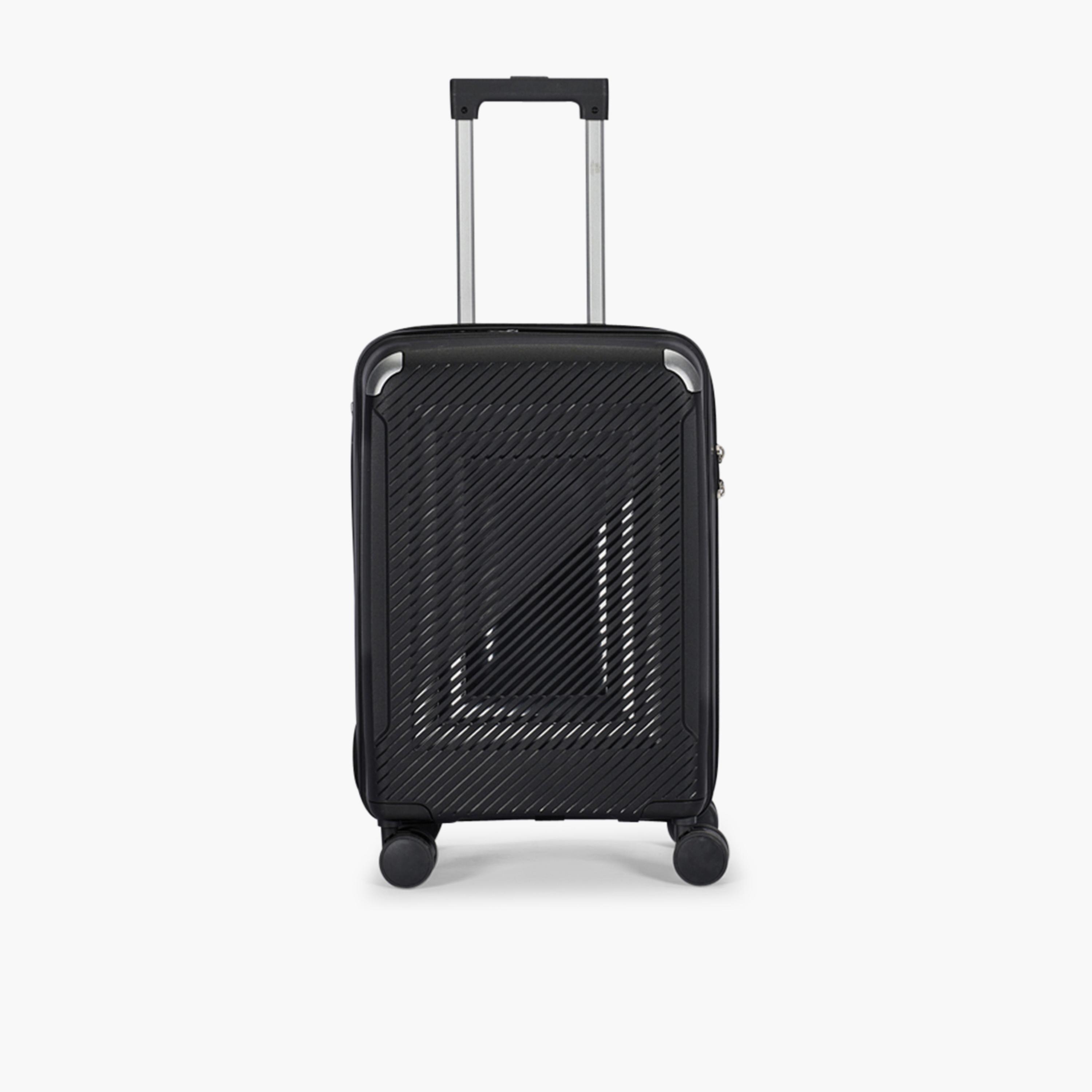 LIMRA Set of 3 Polypropylene Hard-Sided 4-Wheeler Spinner Trolley Bag with TSA Lock-travel-luggagesandbags-luggage-image-4