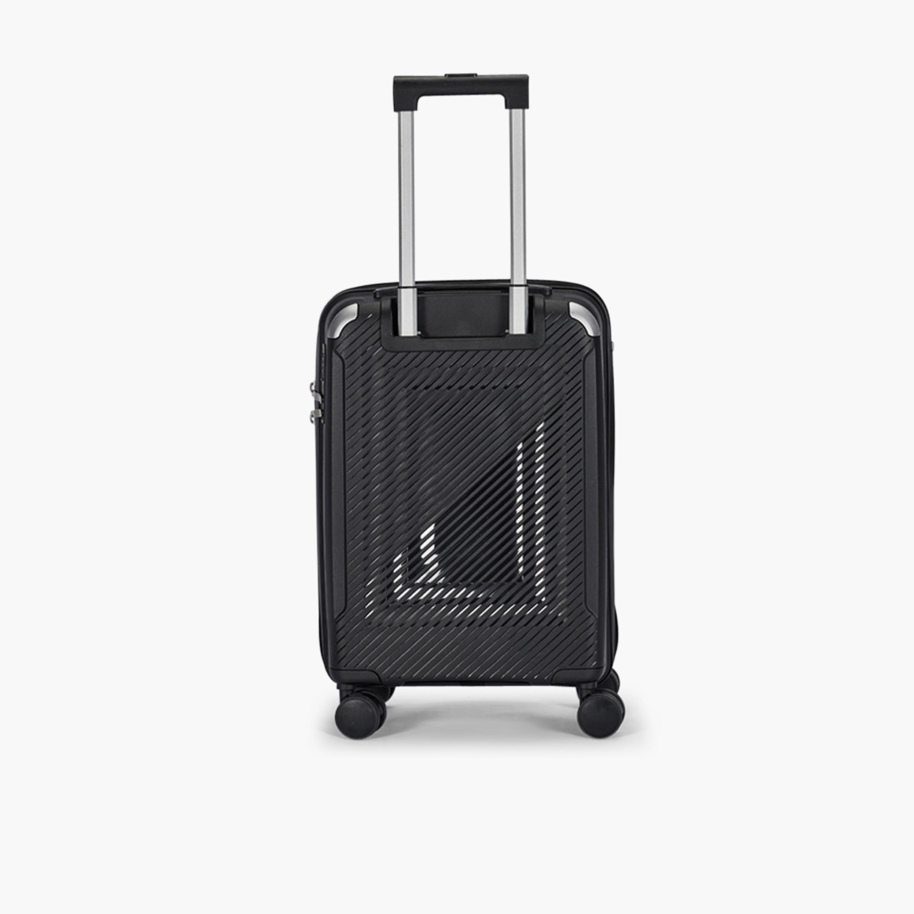 LIMRA Set of 3 Polypropylene Hard-Sided 4-Wheeler Spinner Trolley Bag with TSA Lock-travel-luggagesandbags-luggage-image-5