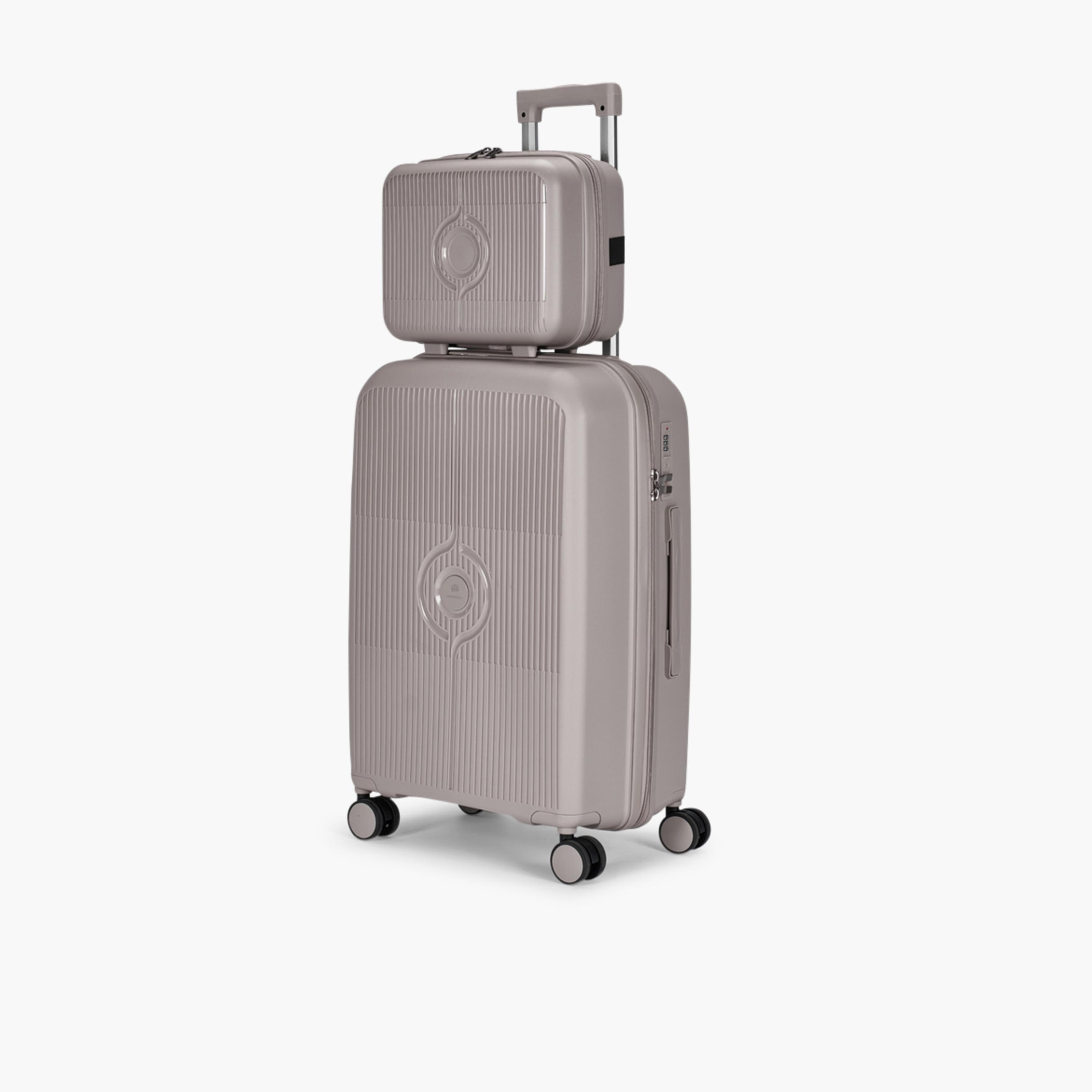 LIMRA Set of 4 Polypropylene Hard-Sided 4-Wheeler Spinner Trolley Bag with TSA Lock-travel-luggagesandbags-luggage-image-4