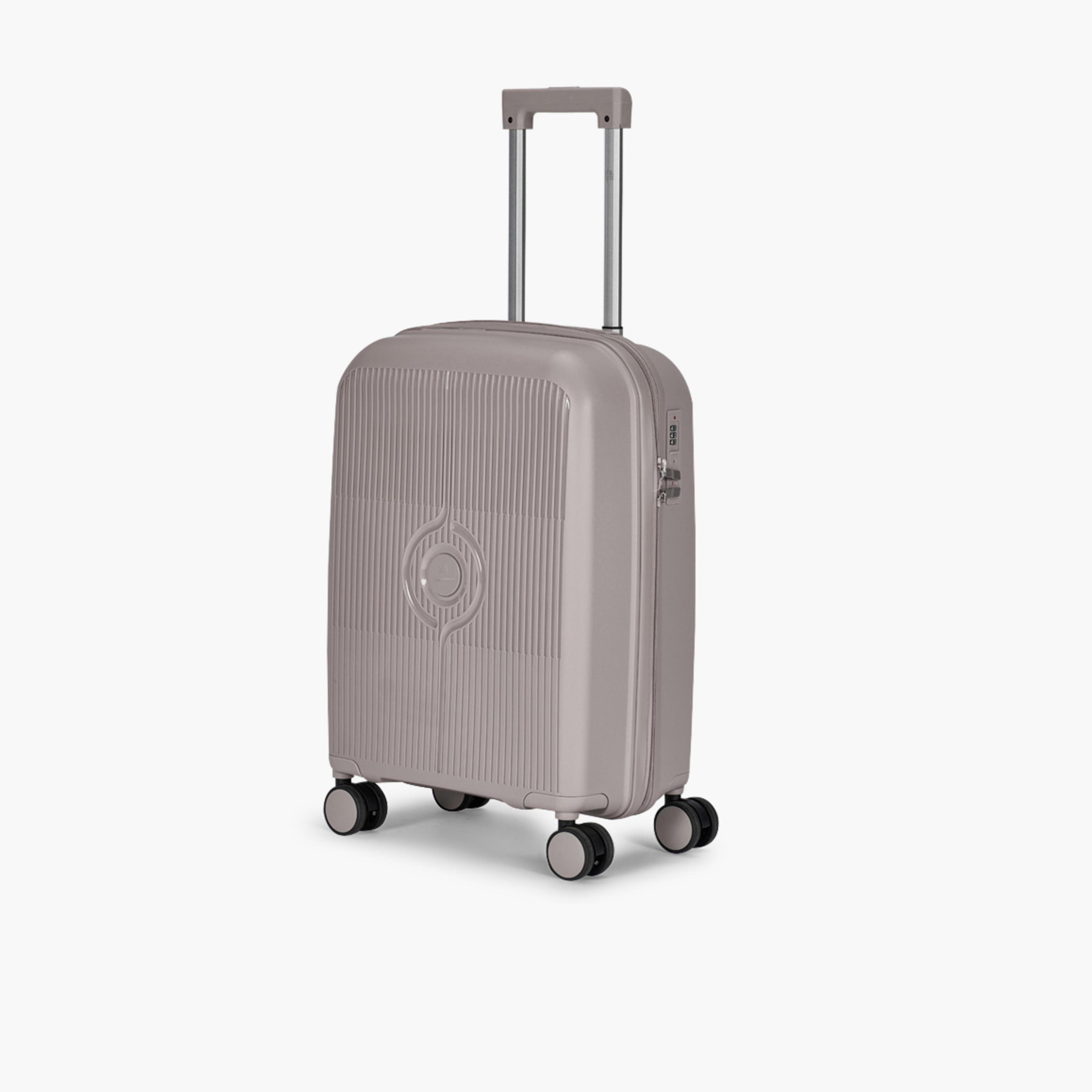 LIMRA Set of 4 Polypropylene Hard-Sided 4-Wheeler Spinner Trolley Bag with TSA Lock-travel-luggagesandbags-luggage-image-5