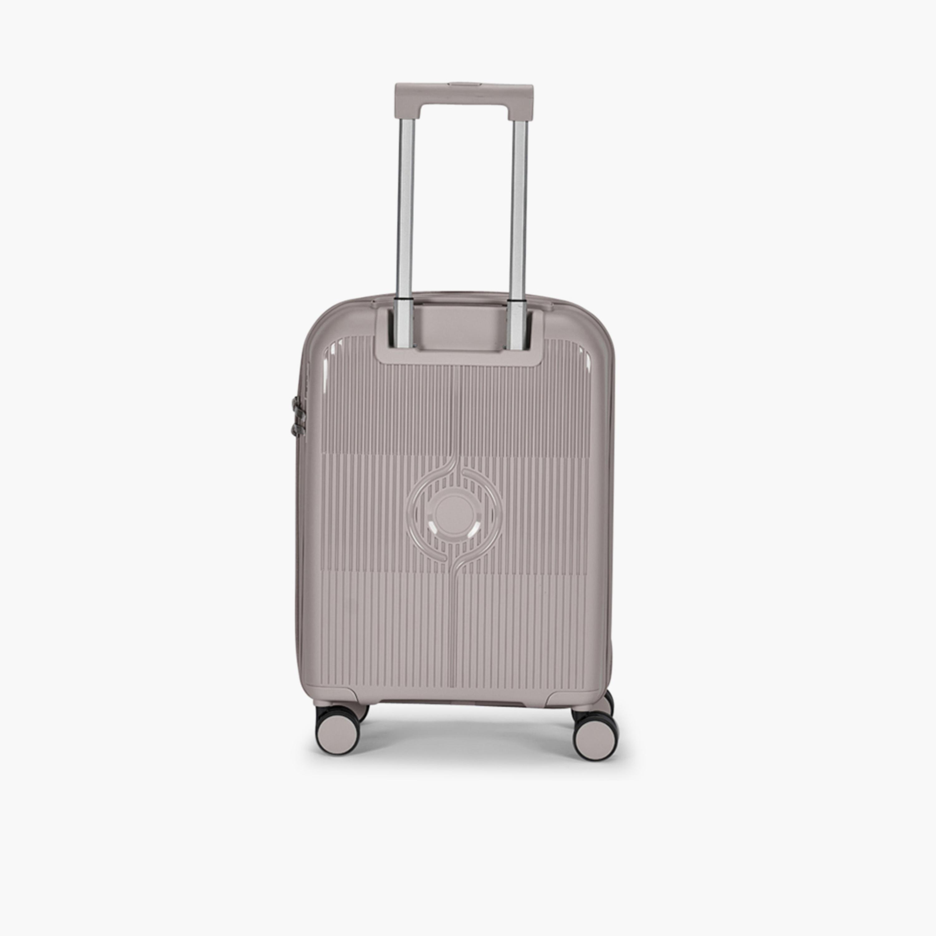LIMRA Set of 4 Polypropylene Hard-Sided 4-Wheeler Spinner Trolley Bag with TSA Lock-travel-luggagesandbags-luggage-image-7