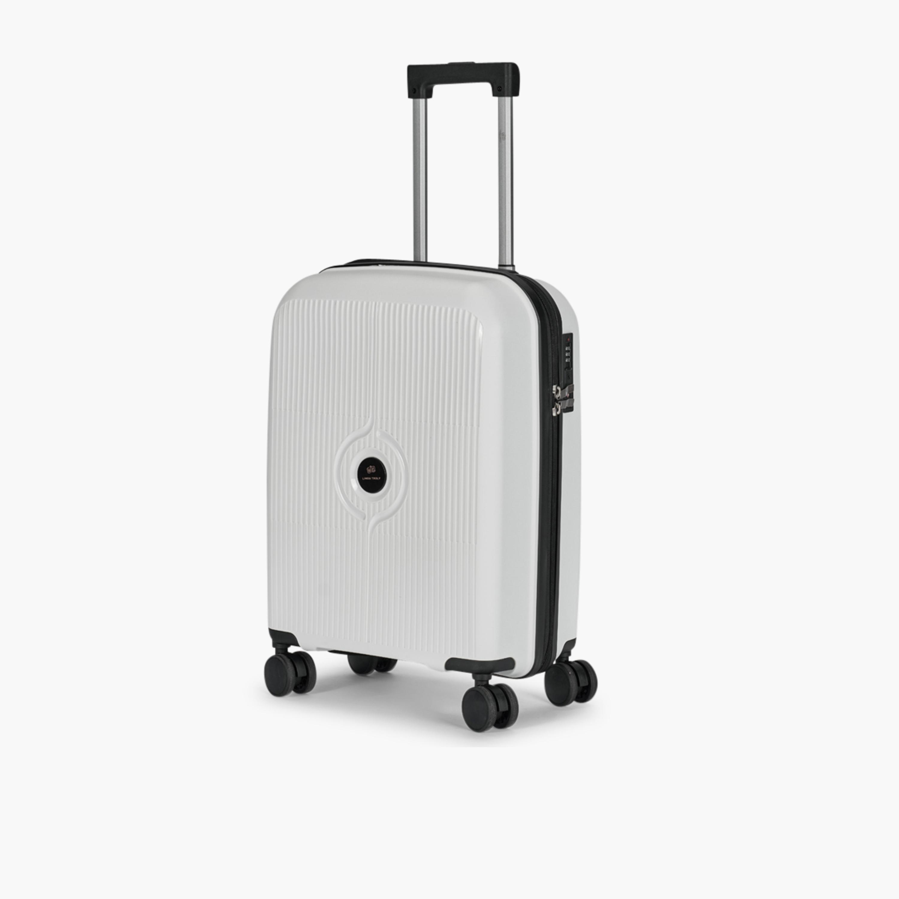 LIMRA Set of 4 Polypropylene Hard-Sided 4-Wheeler Spinner Trolley Bag with TSA Lock-travel-luggagesandbags-luggage-image-5